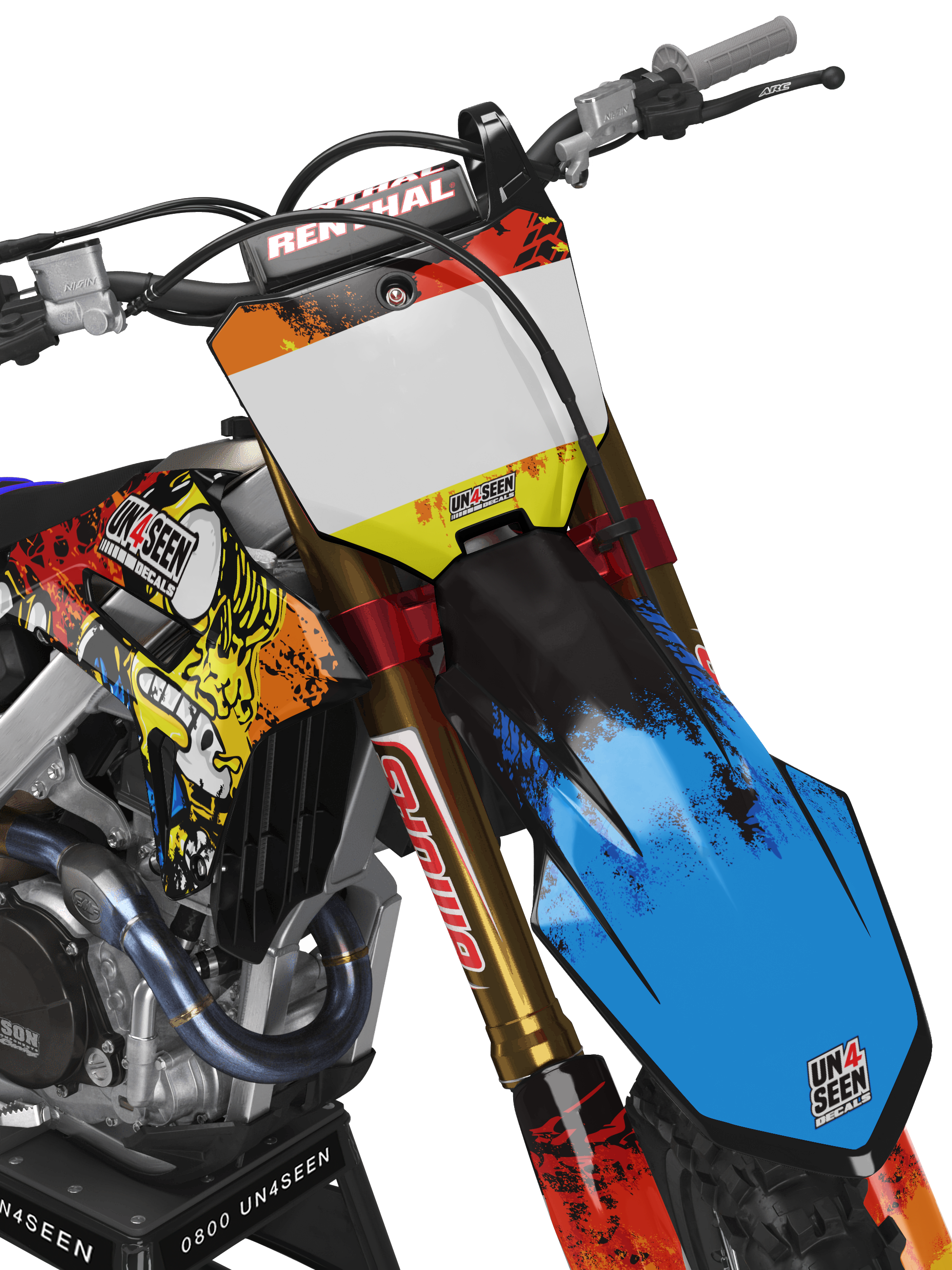 Honda  Zombie Graphics Kit - Barttwo