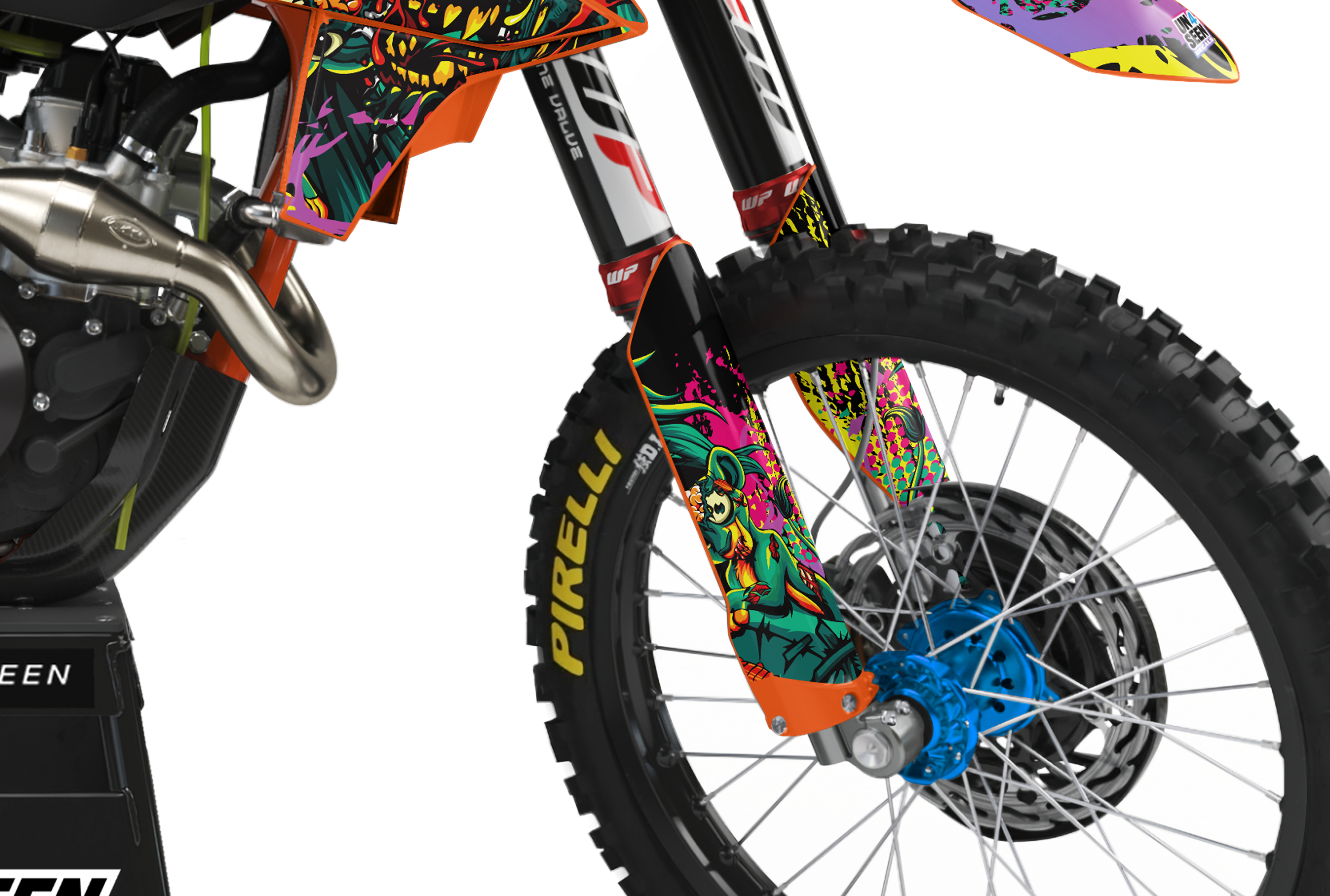 KTM Zombie Graphics Kit -  Lion
