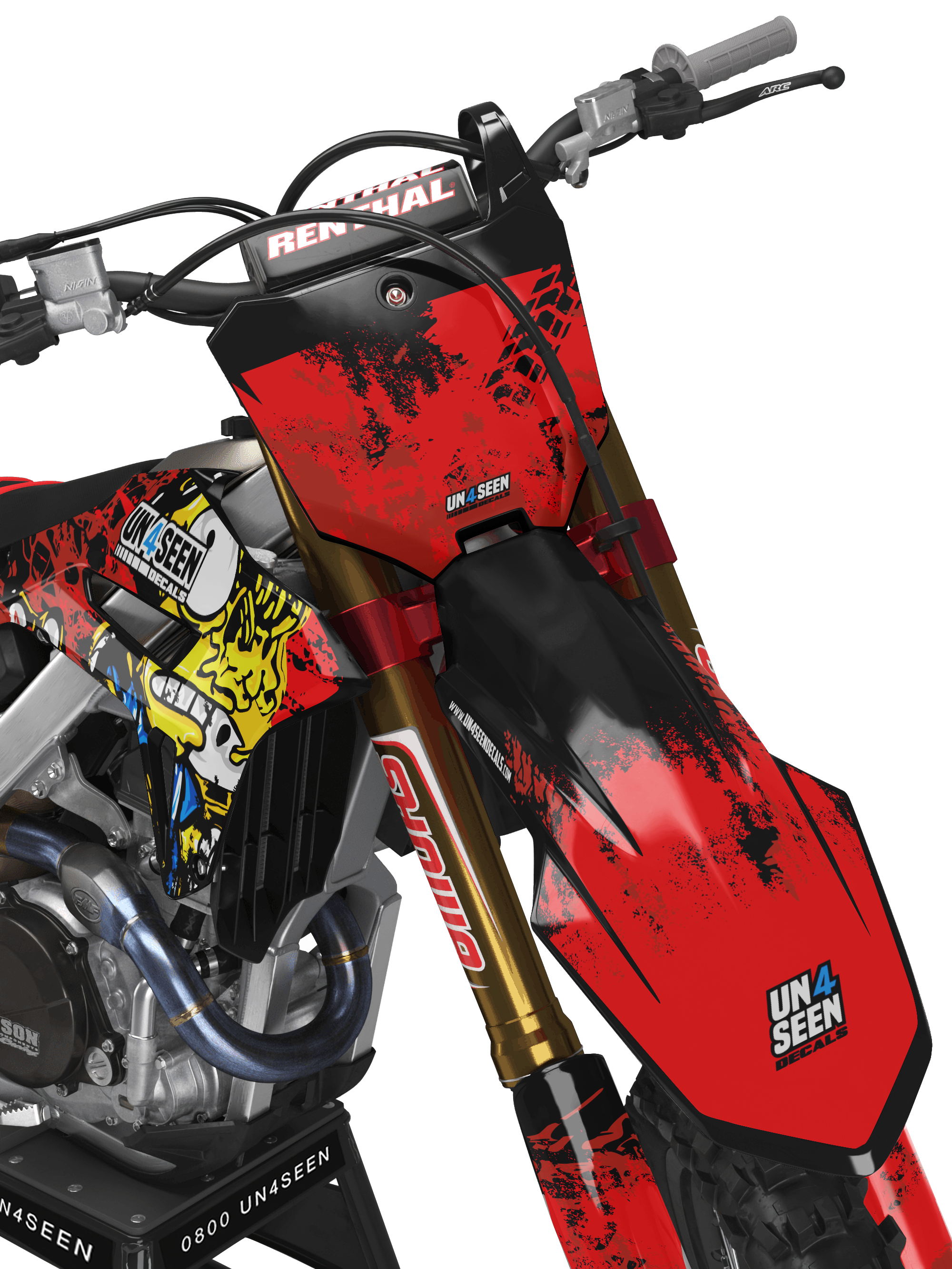 Honda Zombie Graphics Kit -  Bart