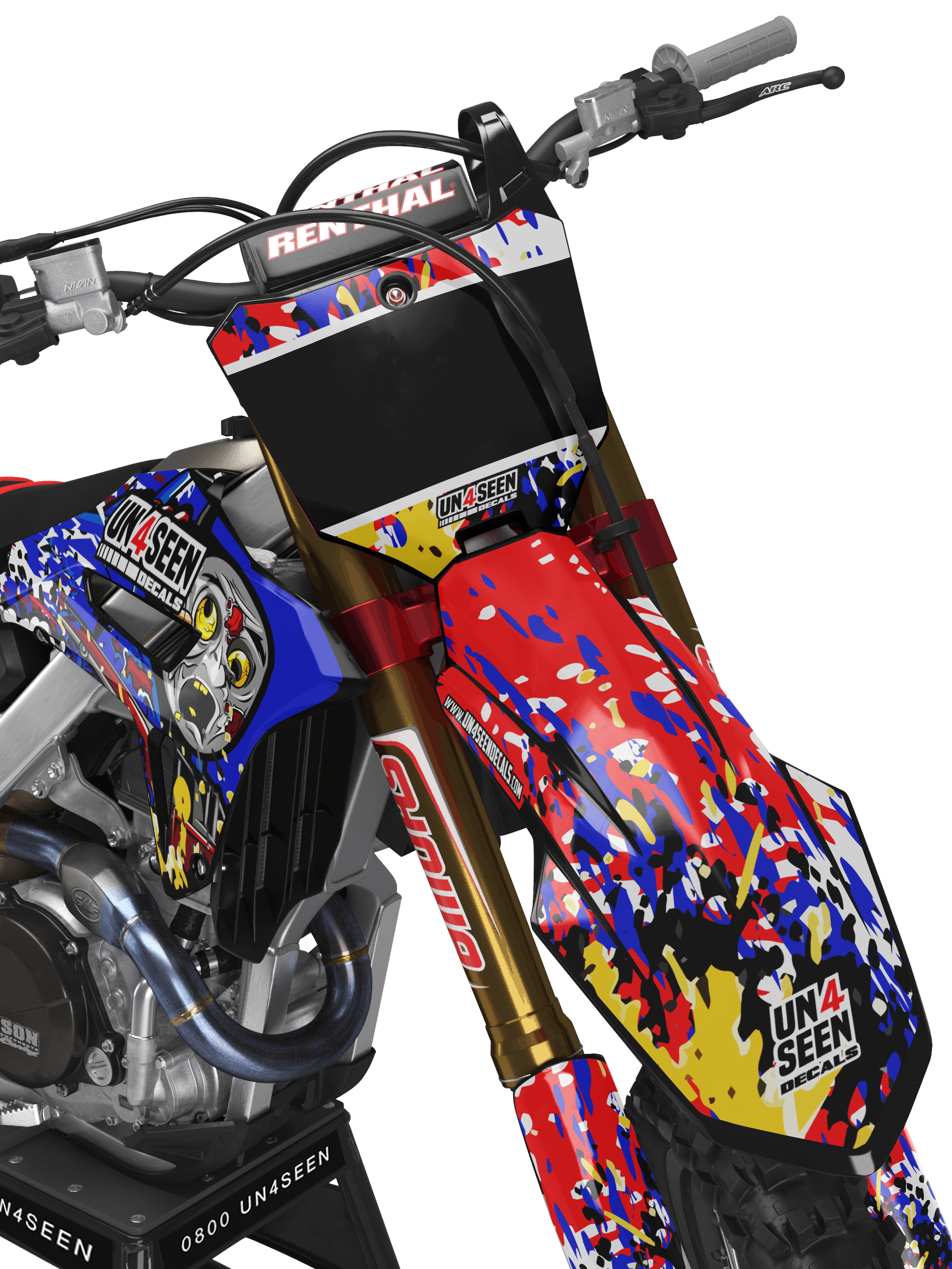 Honda Zombie Graphics Kit -  Thomas