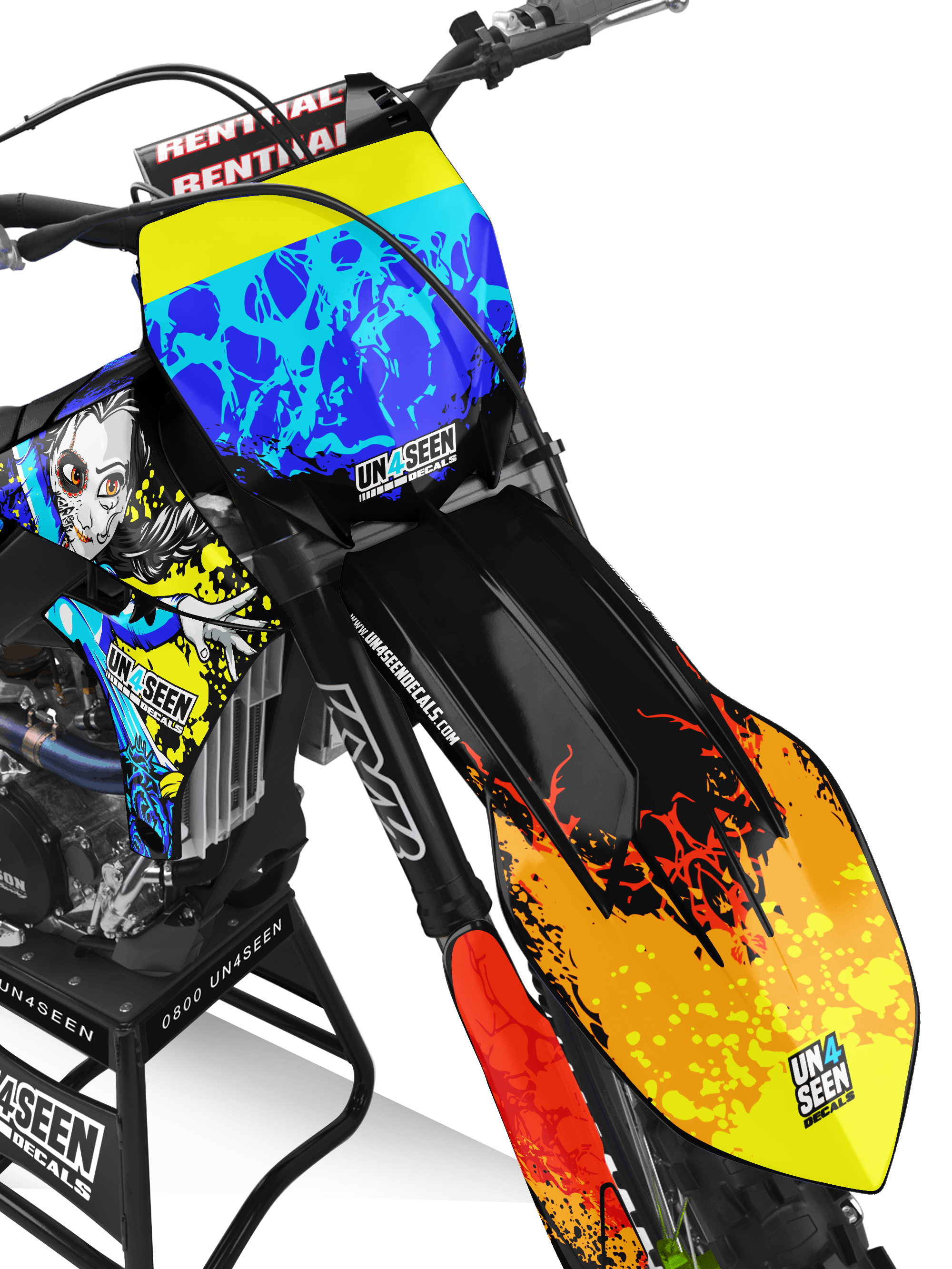 Yamaha Zombie Graphics Kit -  Elsa