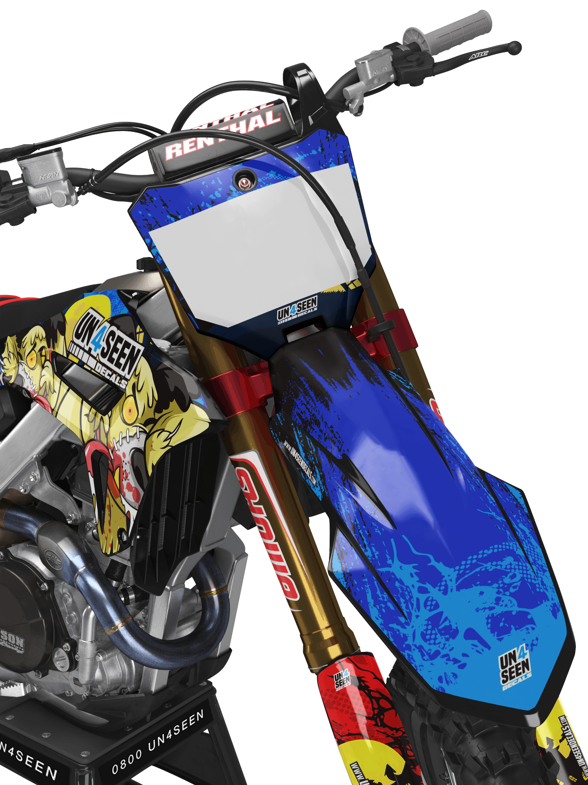Honda Zombie Graphics Kit -  Mutley