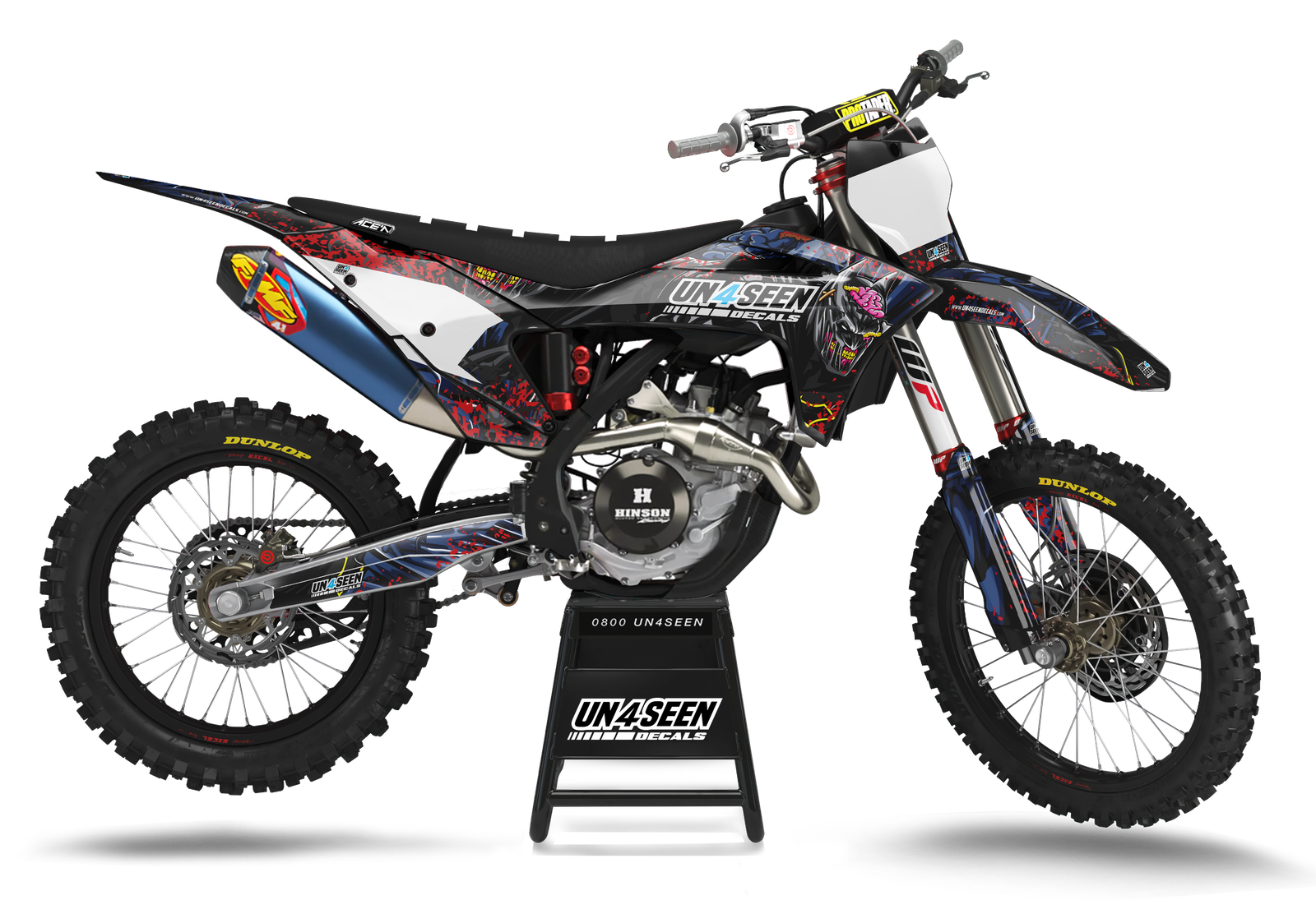 GasGas Zombie Graphics Kit -  Batman