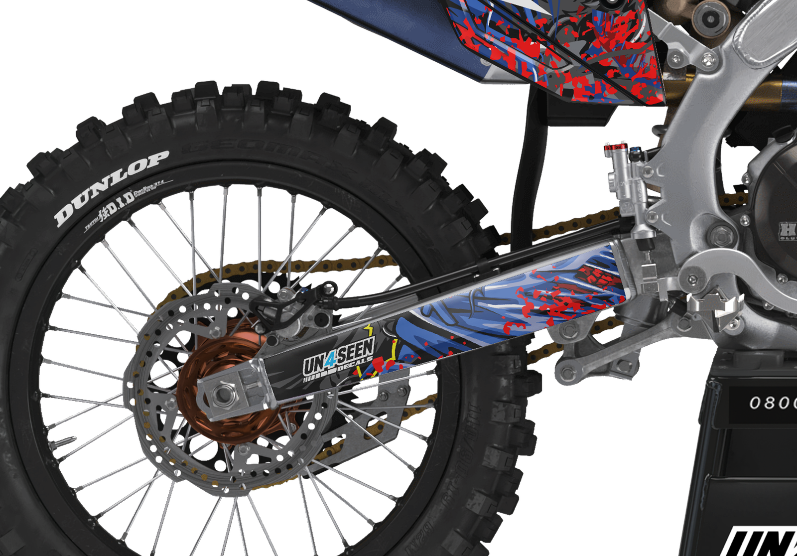 Honda Zombie Graphics Kit -  Batman
