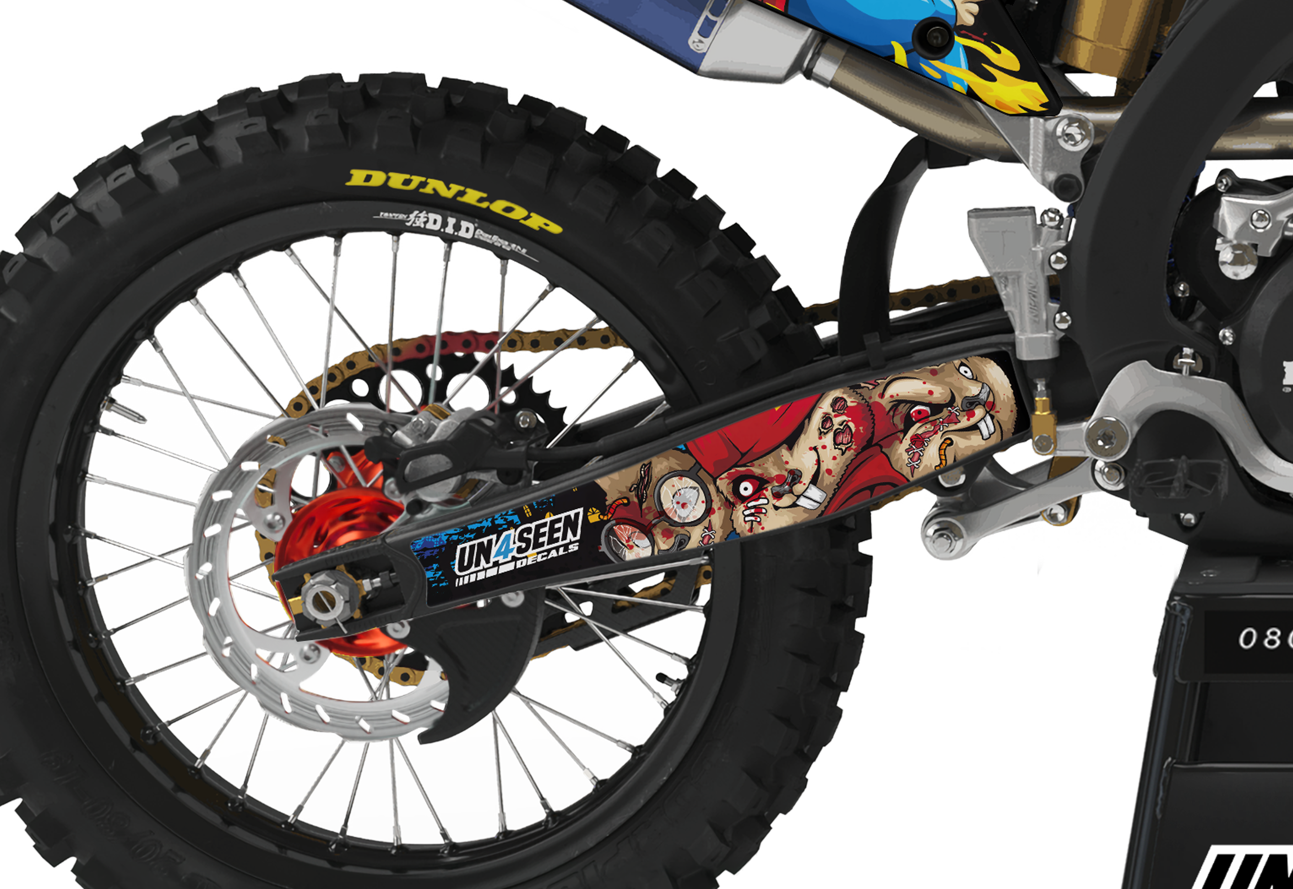 Suzuki Zombie Graphics Kit -  Alvin & The Chipmunks