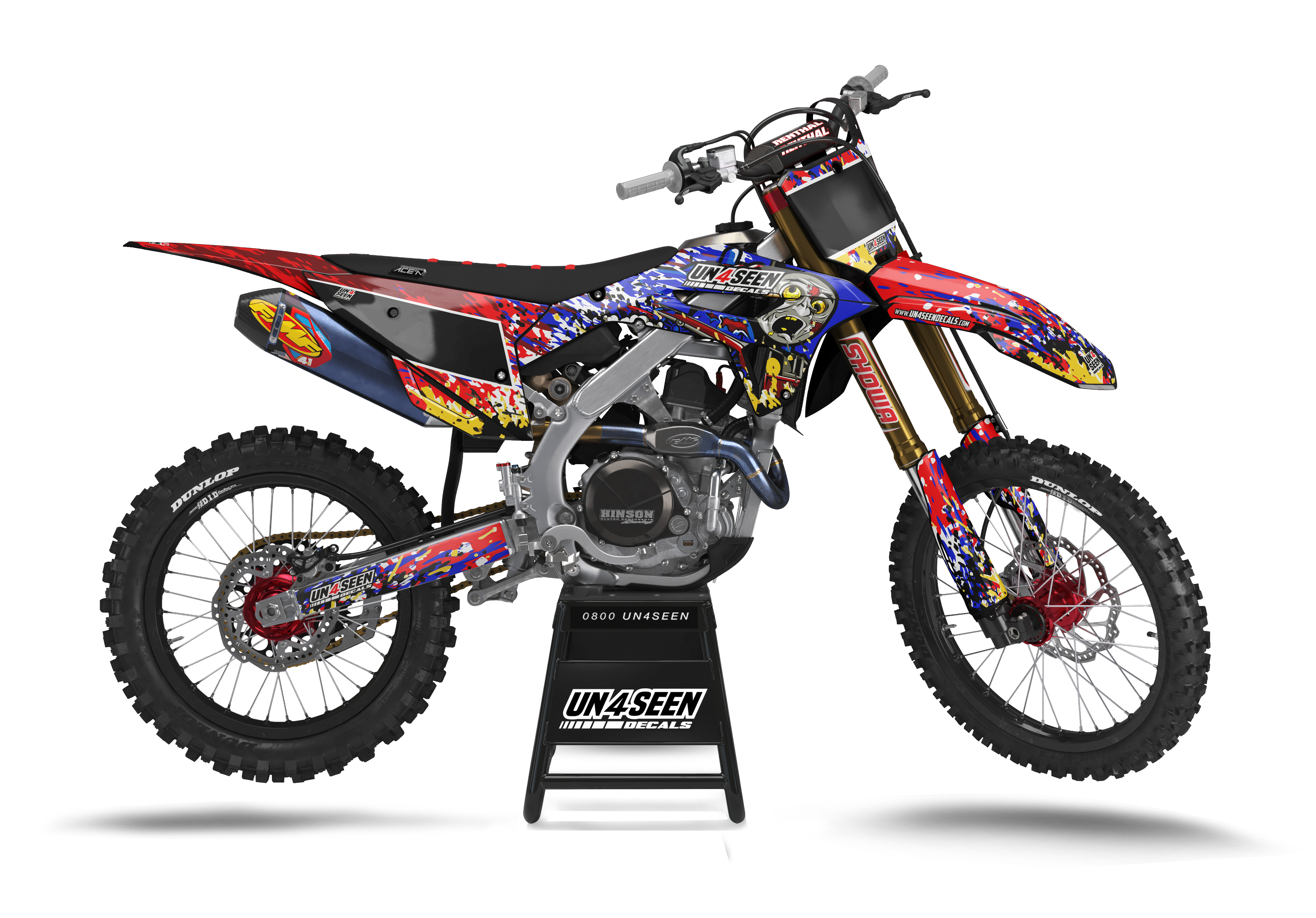 Honda Zombie Graphics Kit -  Thomas