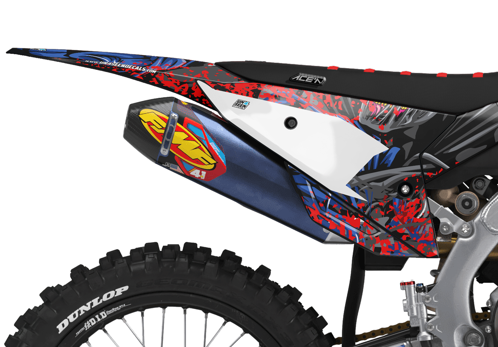 Honda Zombie Graphics Kit -  Batman