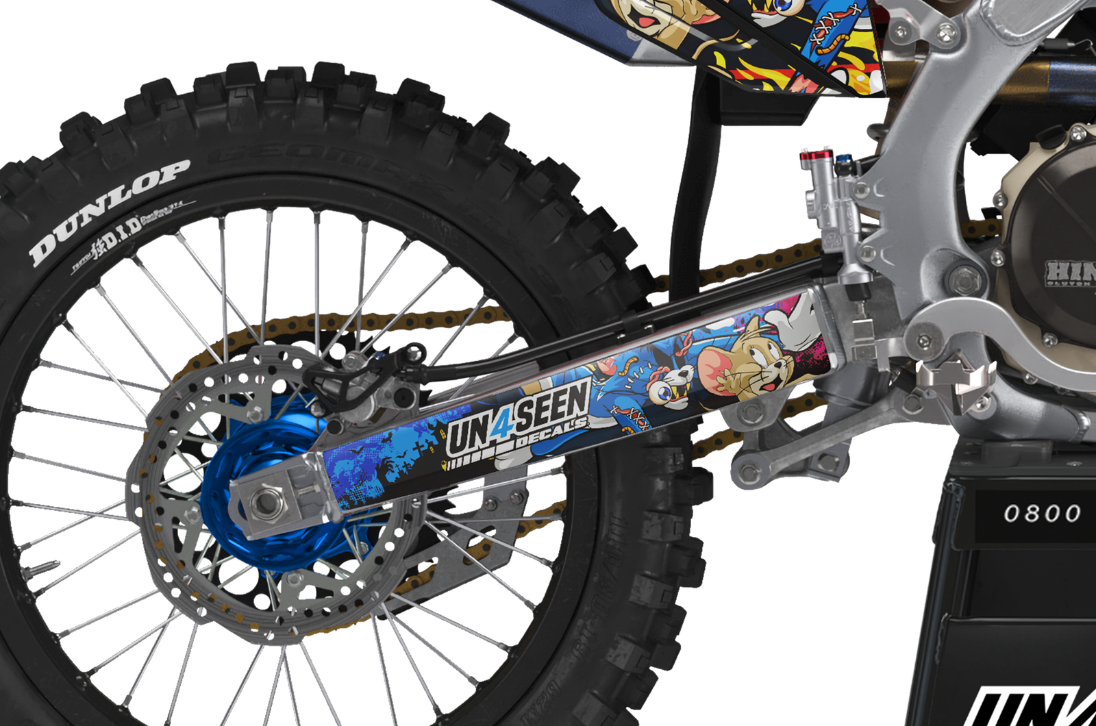 Honda  Zombie Graphics Kit - Tom & Jerry