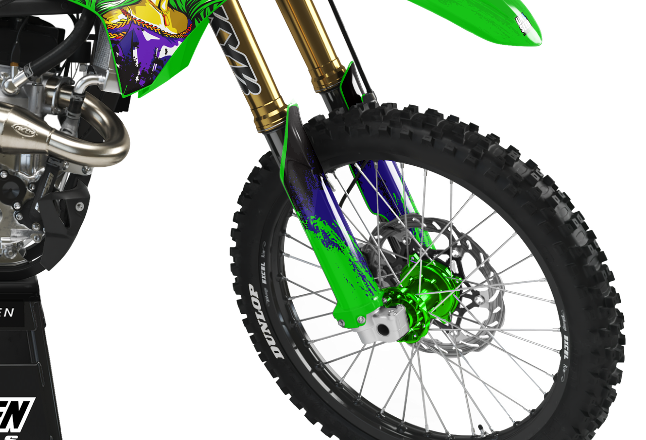 Kawasaki Zombie Graphics Kit -  Barbie
