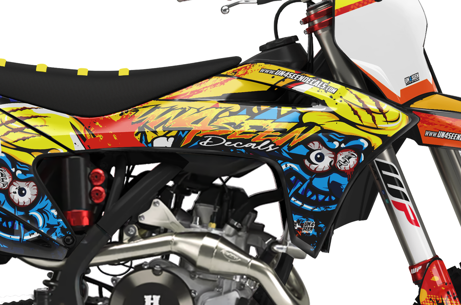GasGas Zombie Graphics Kit -  Smurfs