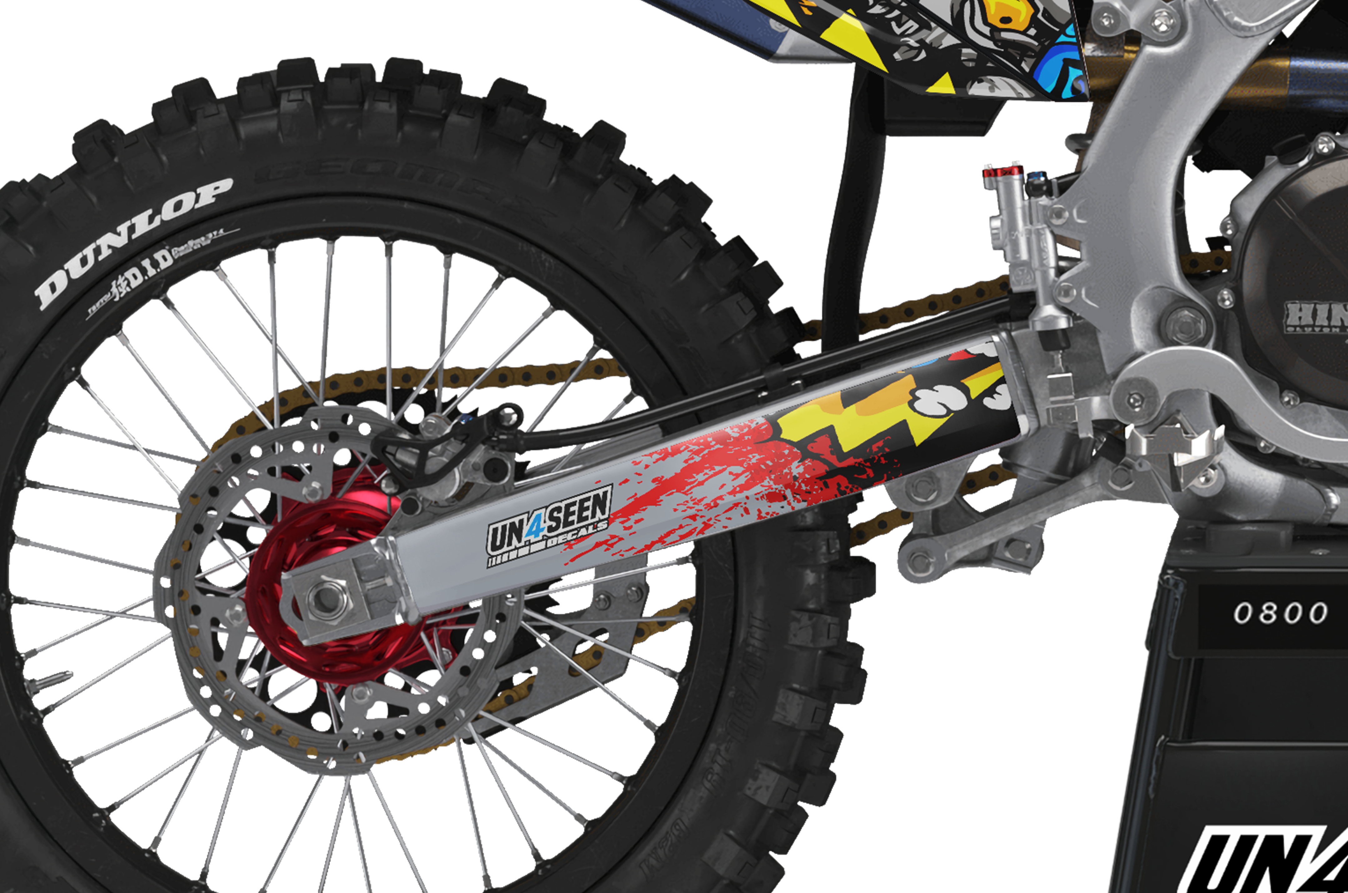 Honda Zombie Graphics Kit -  Bob The Builder