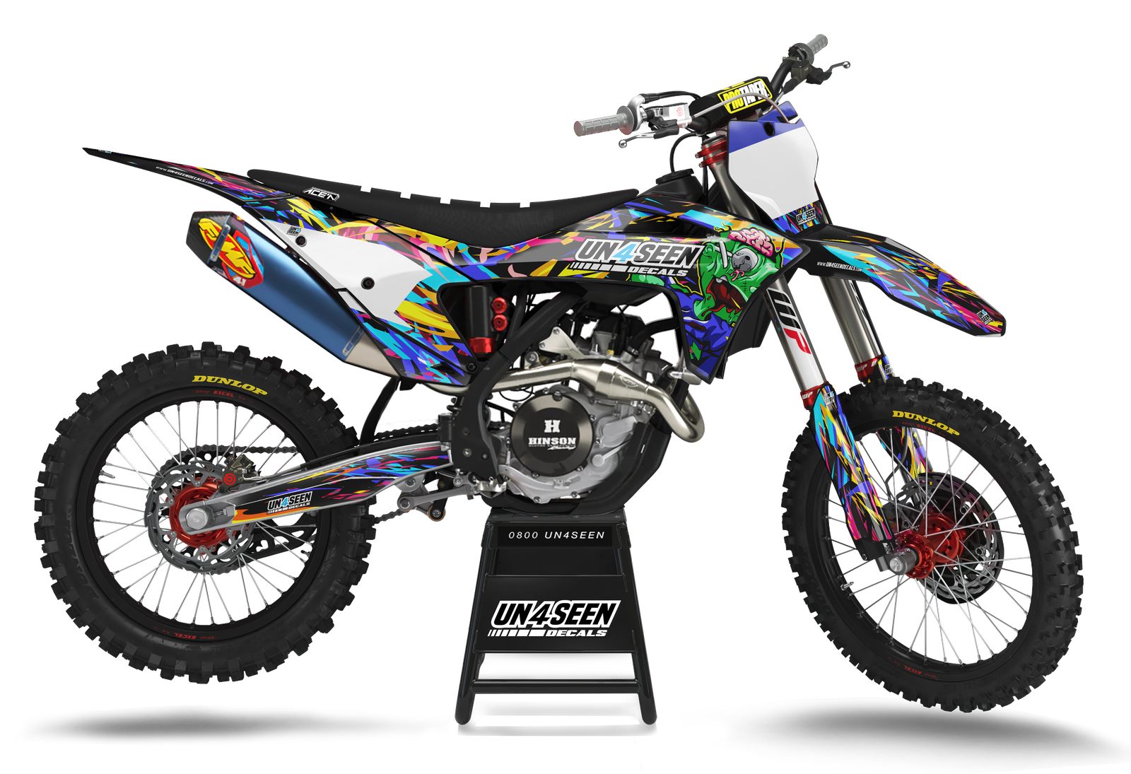 GasGas Zombie Graphics Kit - Rugruts