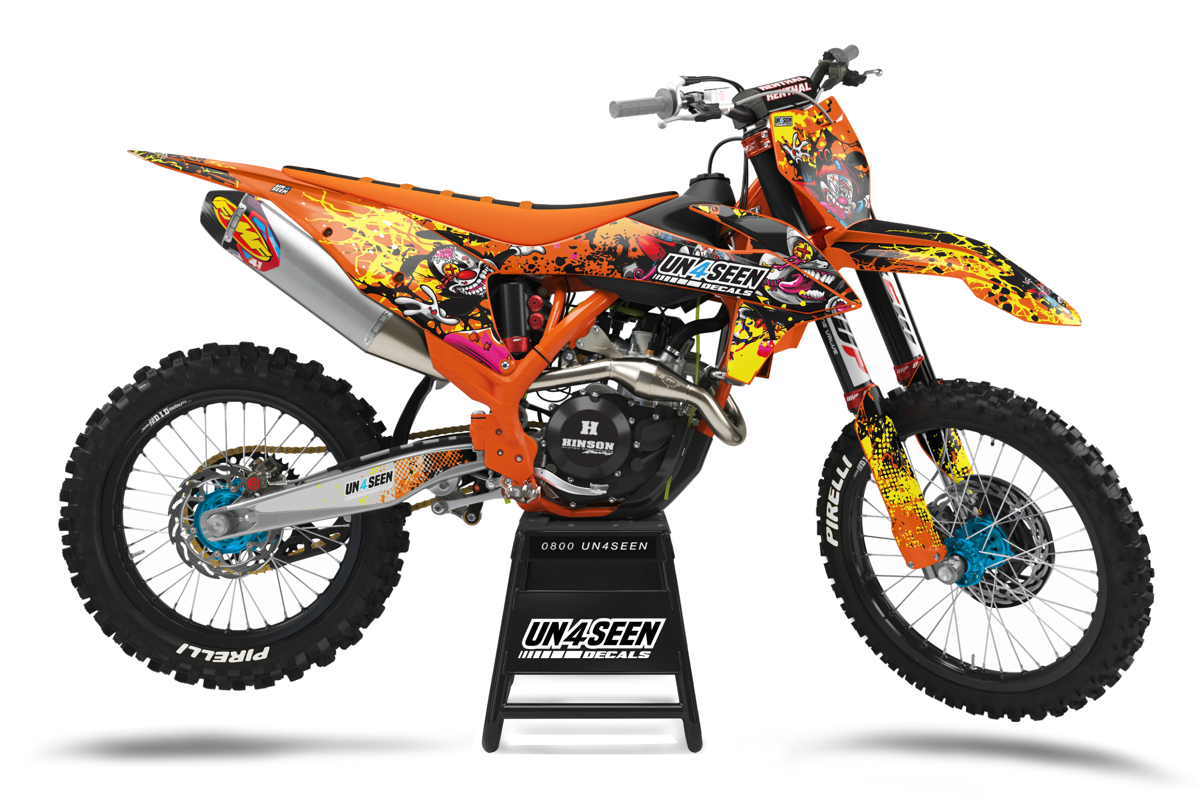 KTM Zombie Graphics Kit -  Animaniacs