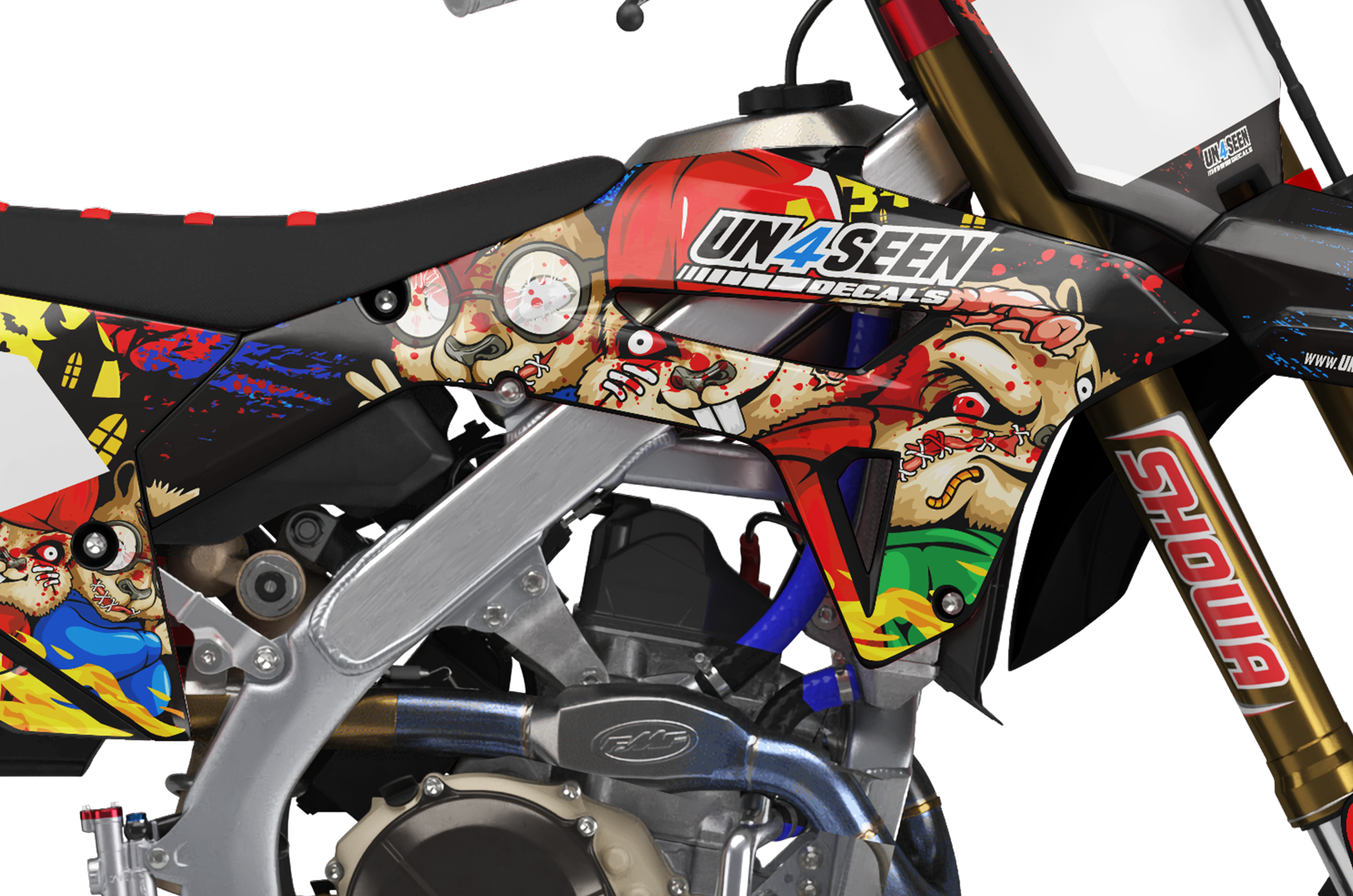 Honda Zombie Graphics Kit -  Alvin & The Chipmunks