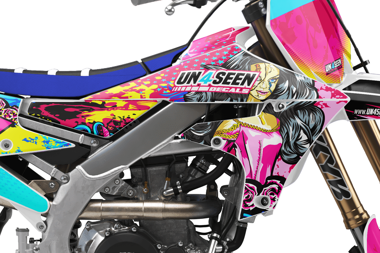 Yamaha  Zombie Graphics Kit -  Barbie