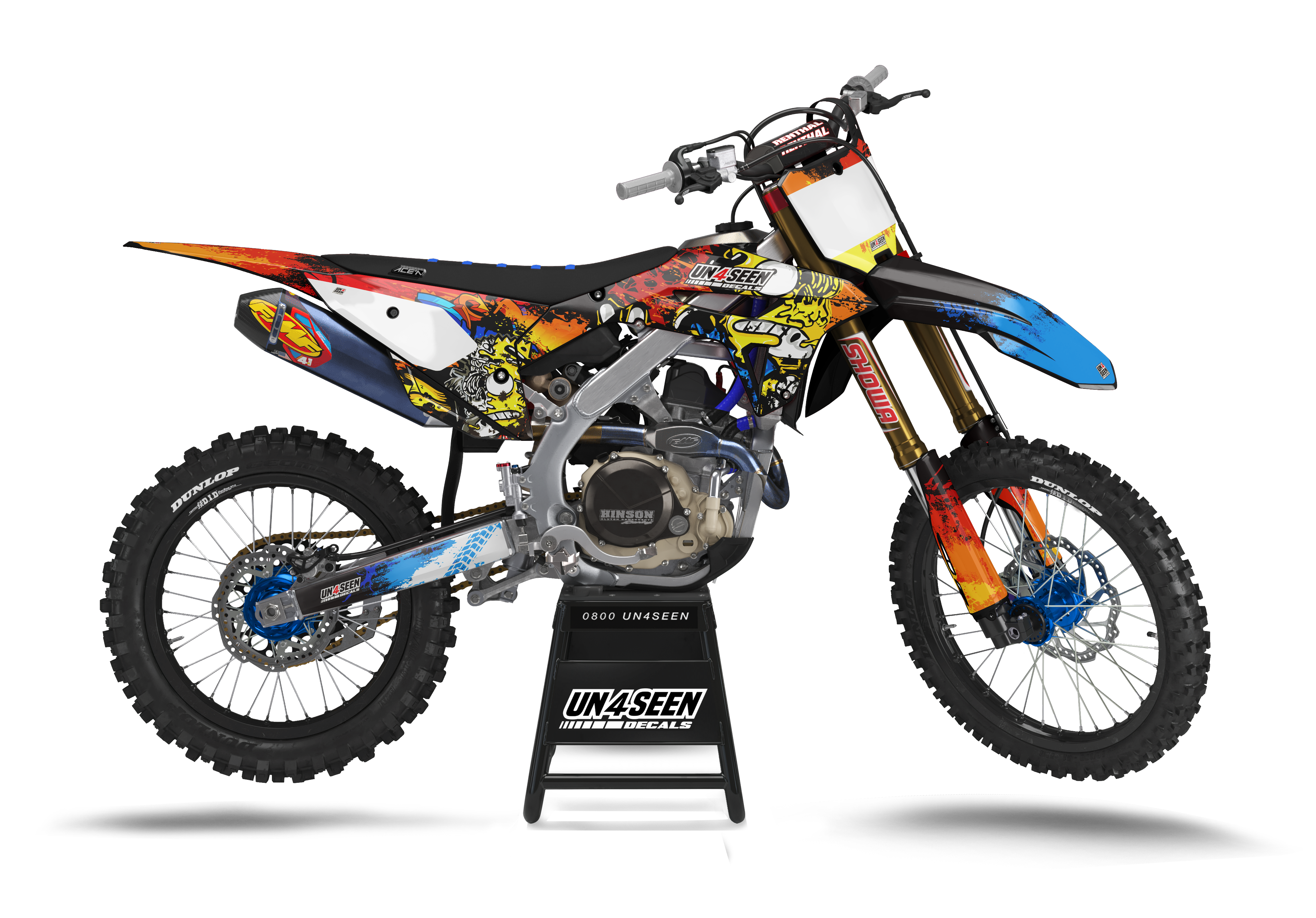Honda  Zombie Graphics Kit - Barttwo