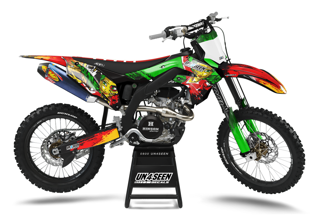 Kawasaki Zombie Graphics Kit -  Elsa