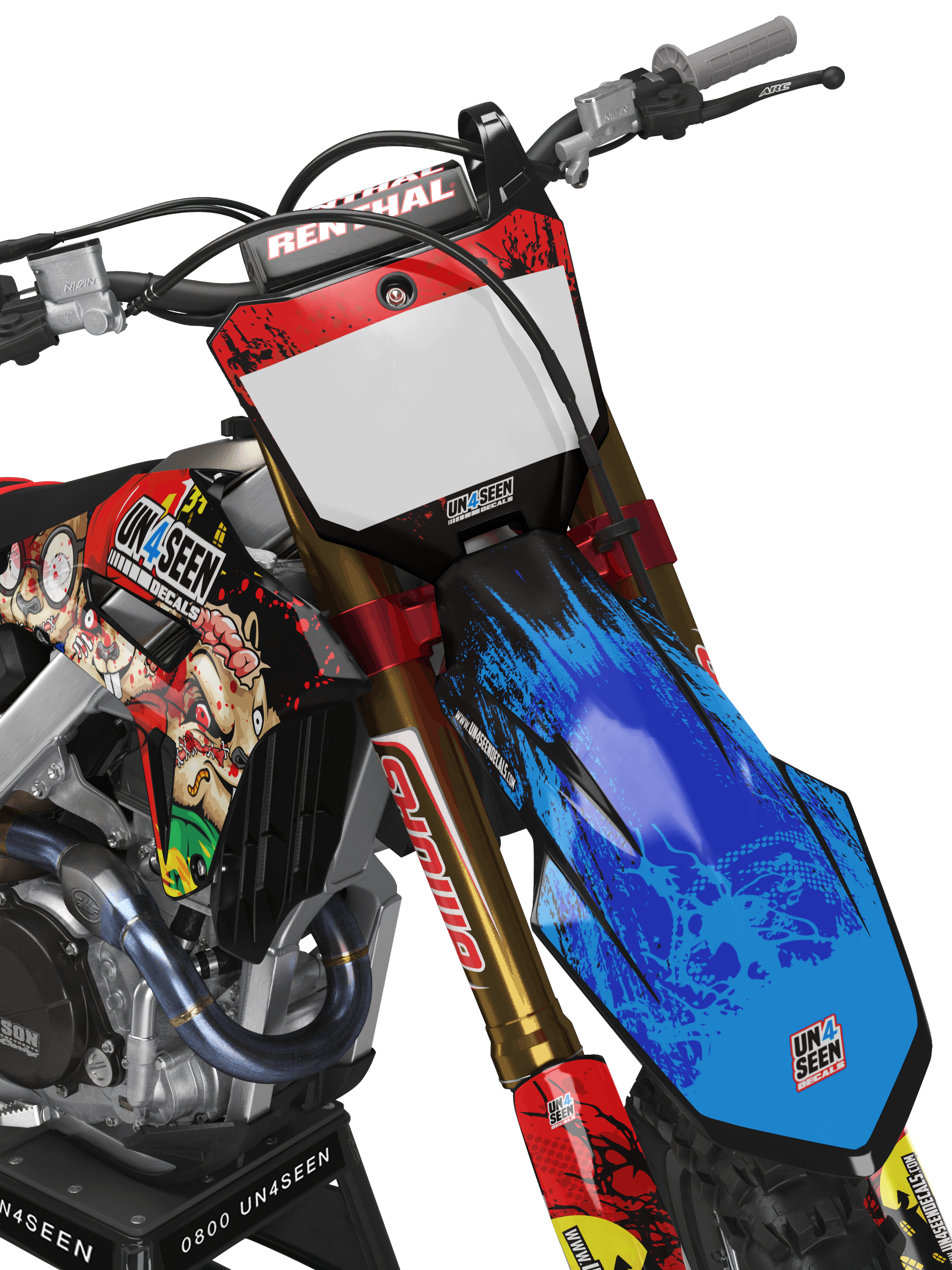 Honda Zombie Graphics Kit -  Alvinn & the Chipmunks