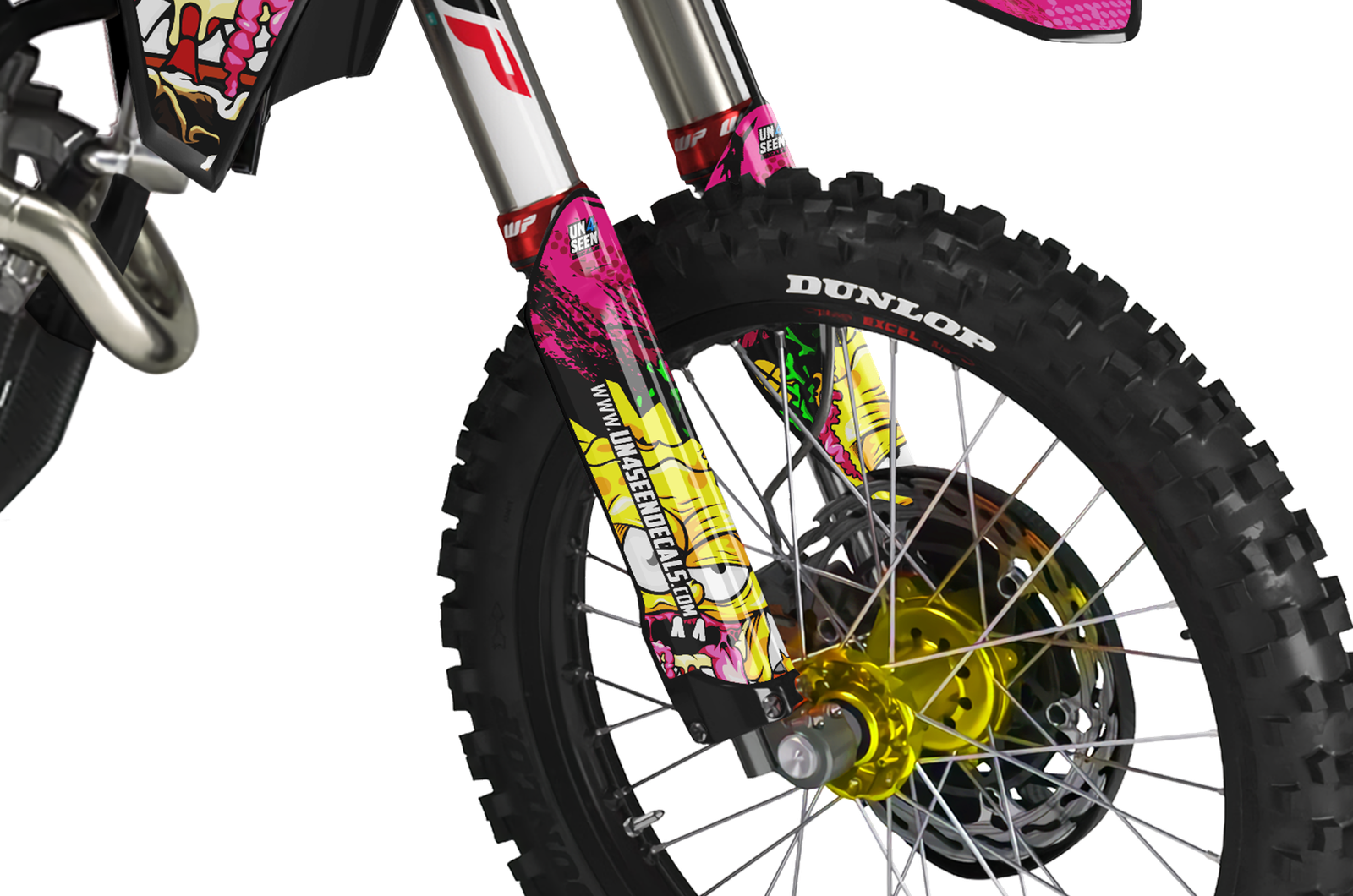 GasGas Zombie Graphics Kit -  Spongebob