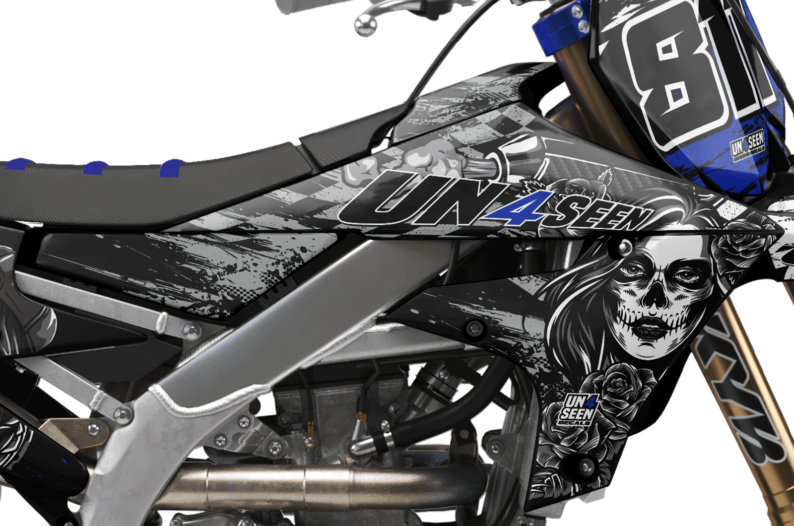 Yamaha Crank  Graphics Kit -  Darkness of Power
