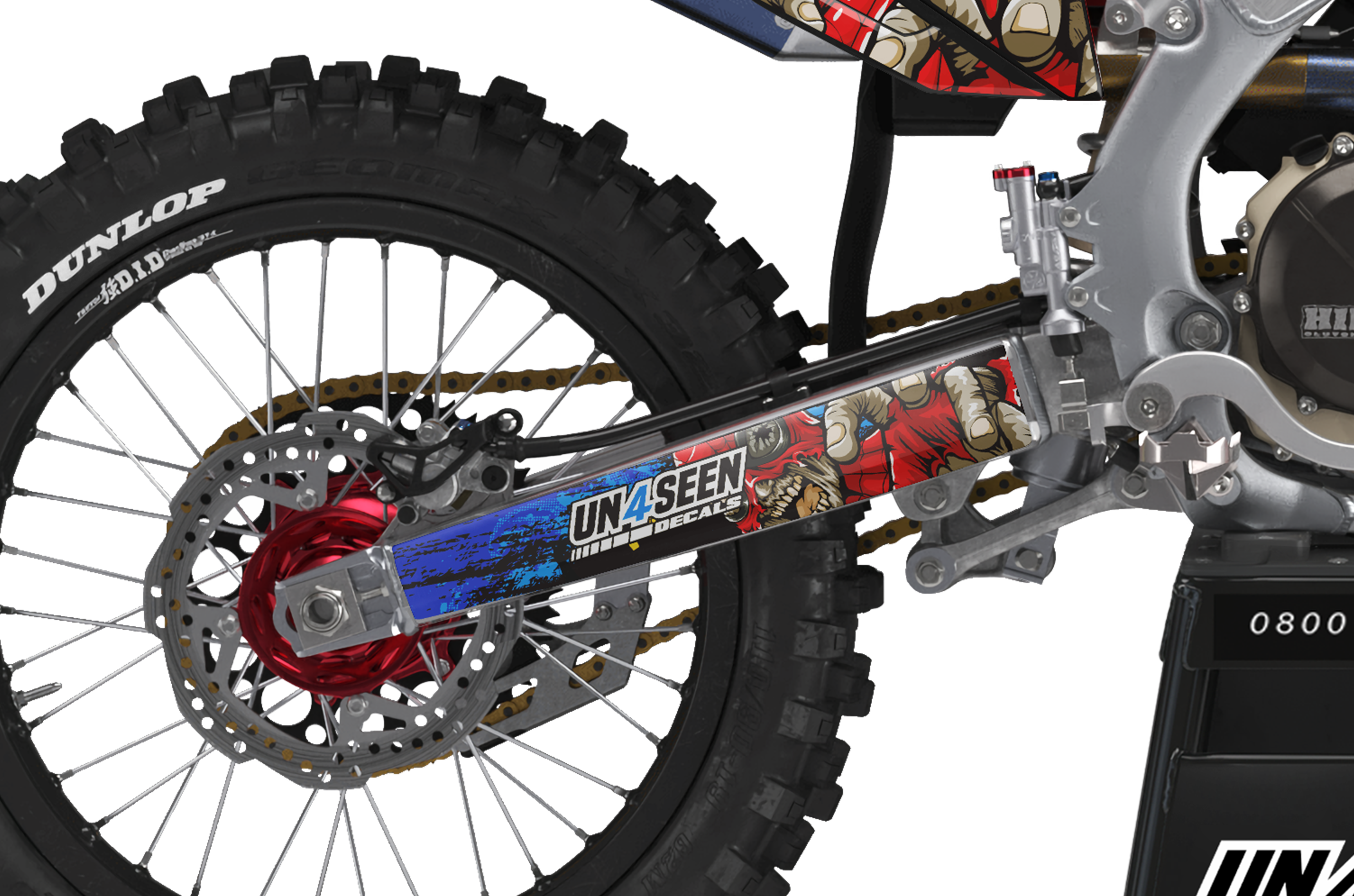 Honda Zombie Graphics Kit -  Spiderman