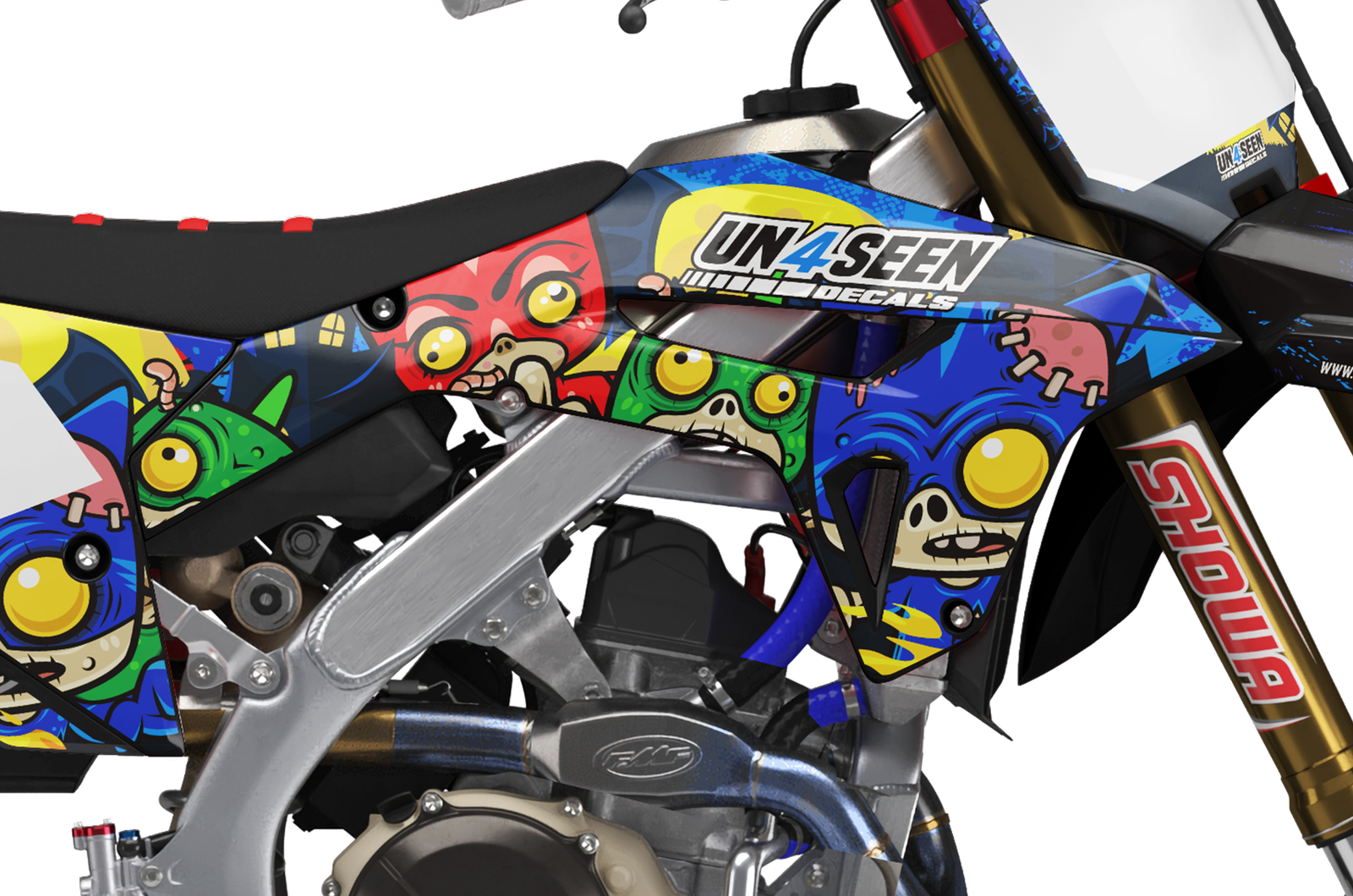 Honda Zombie Graphics Kit -  Masks