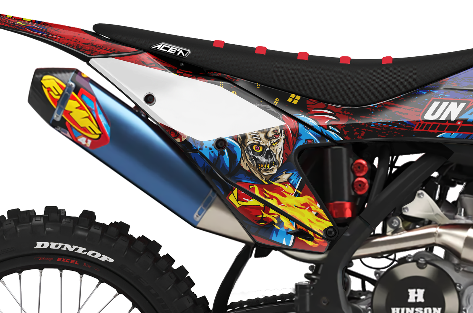 GASGAS Zombie Graphics Kit -  Superman