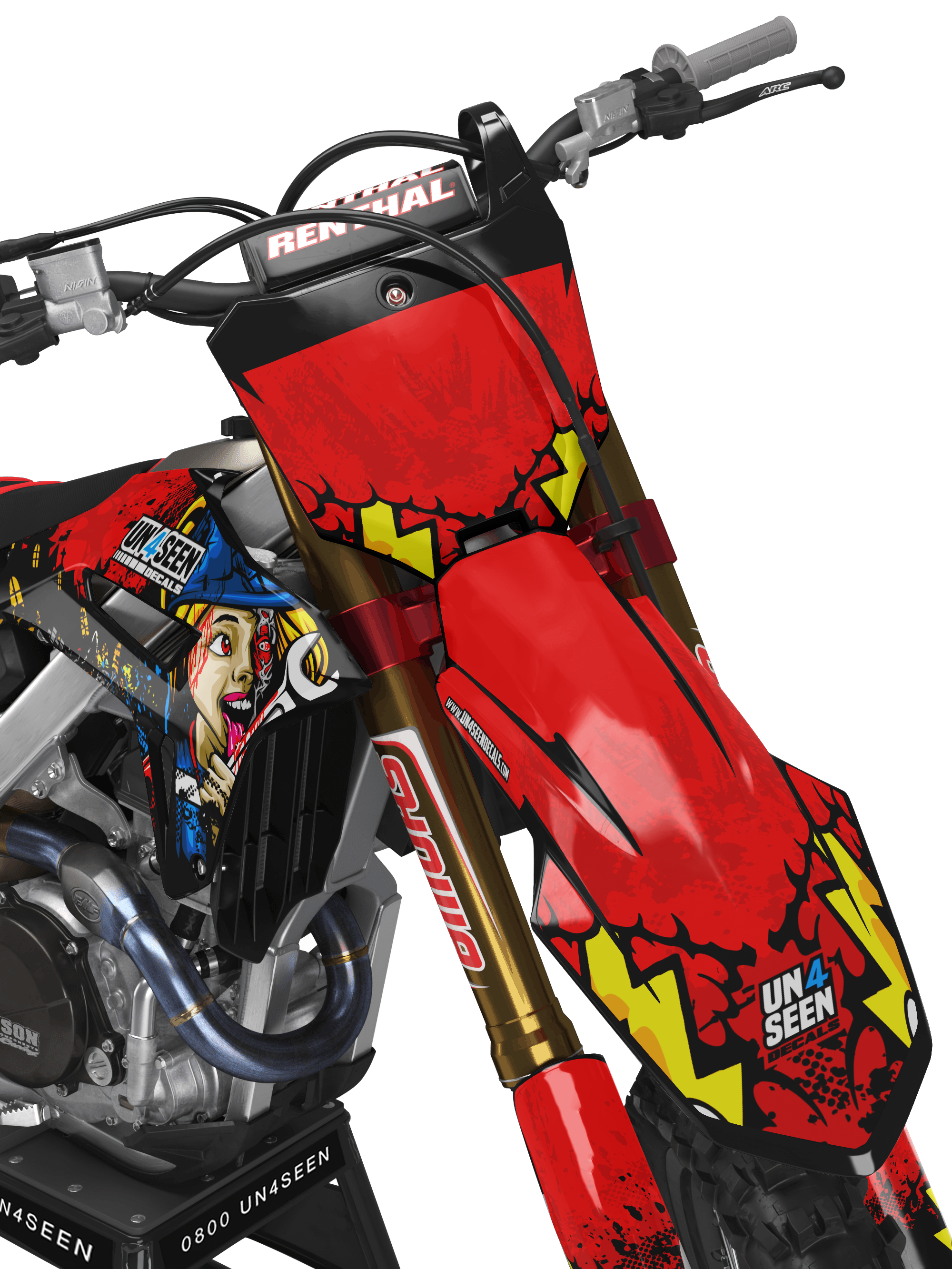Honda Zombie Graphics Kit -  Bob The Builder