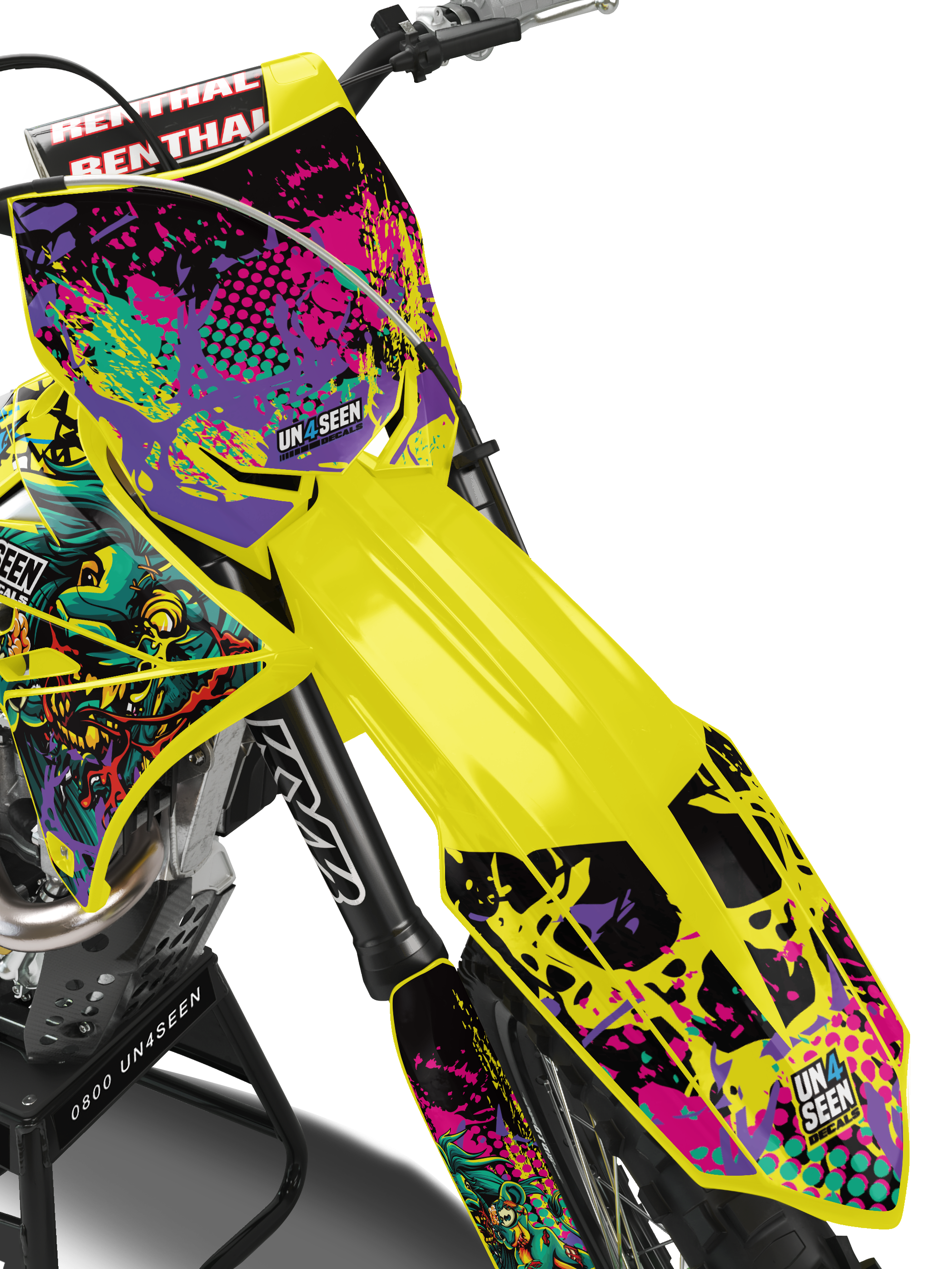 Suzuki Zombie Graphics Kit -  Lion
