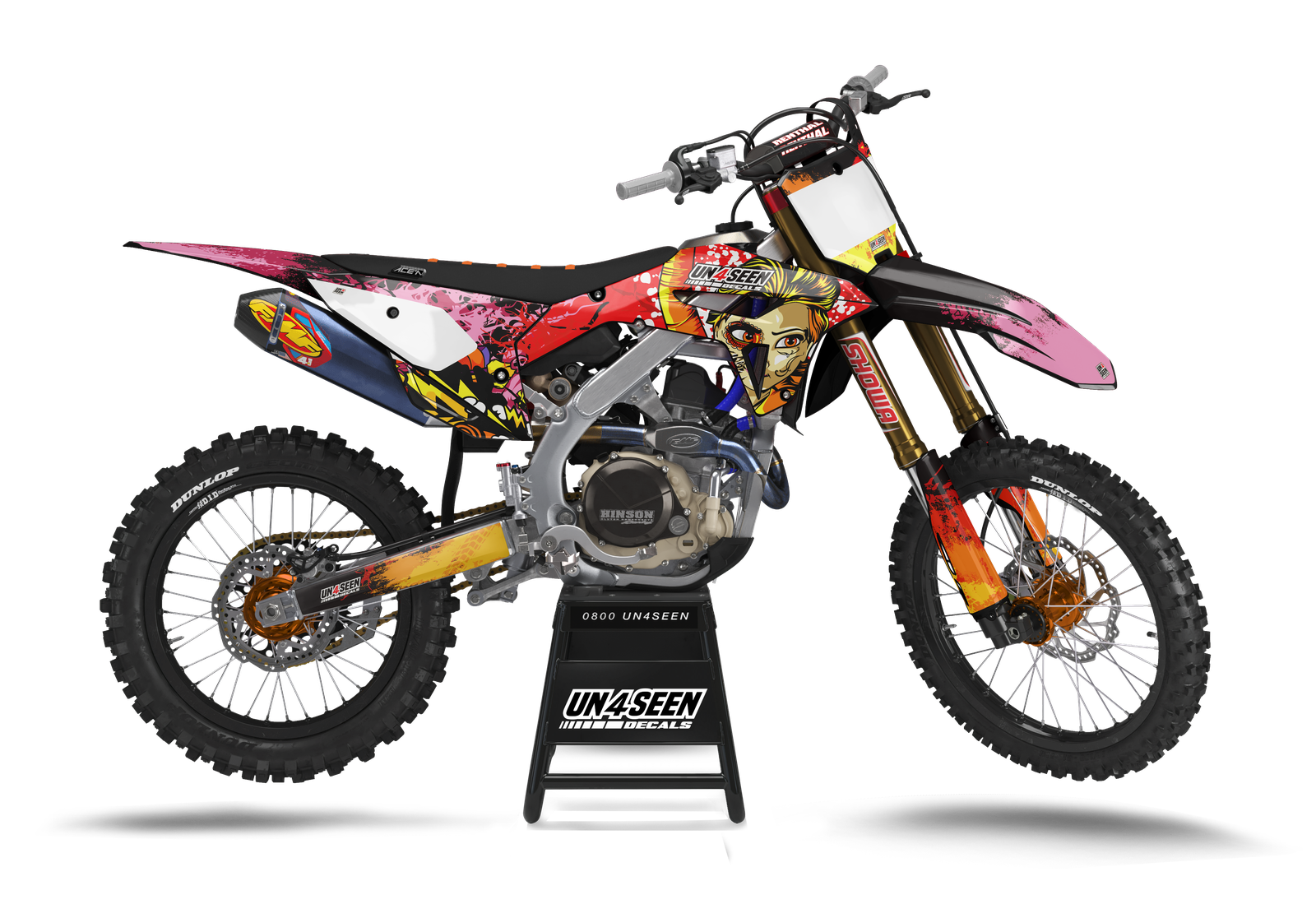 Honda Zombie Graphics Kit -  Elsa