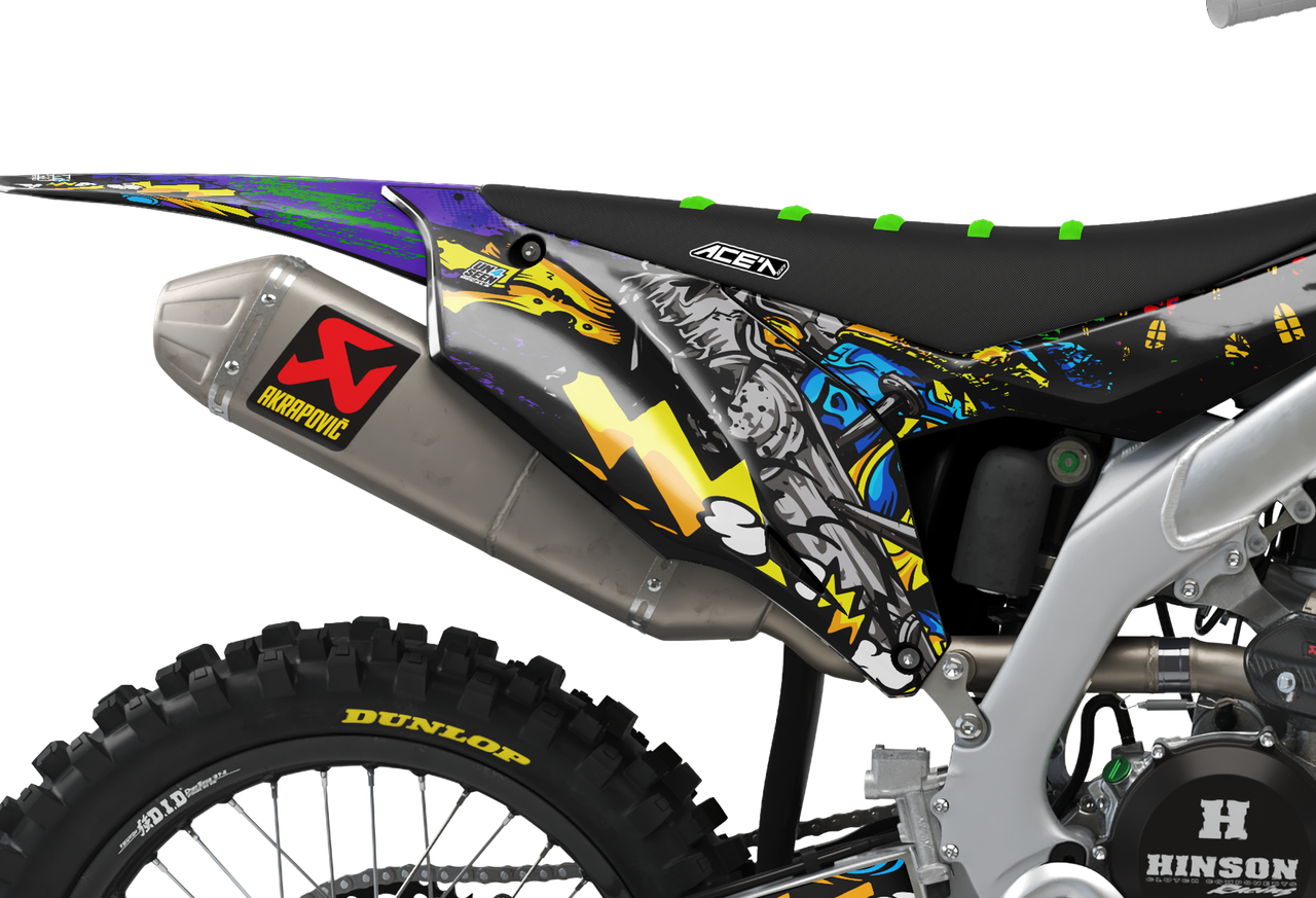 Kawasaki Zombie Graphics Kit -  Builder