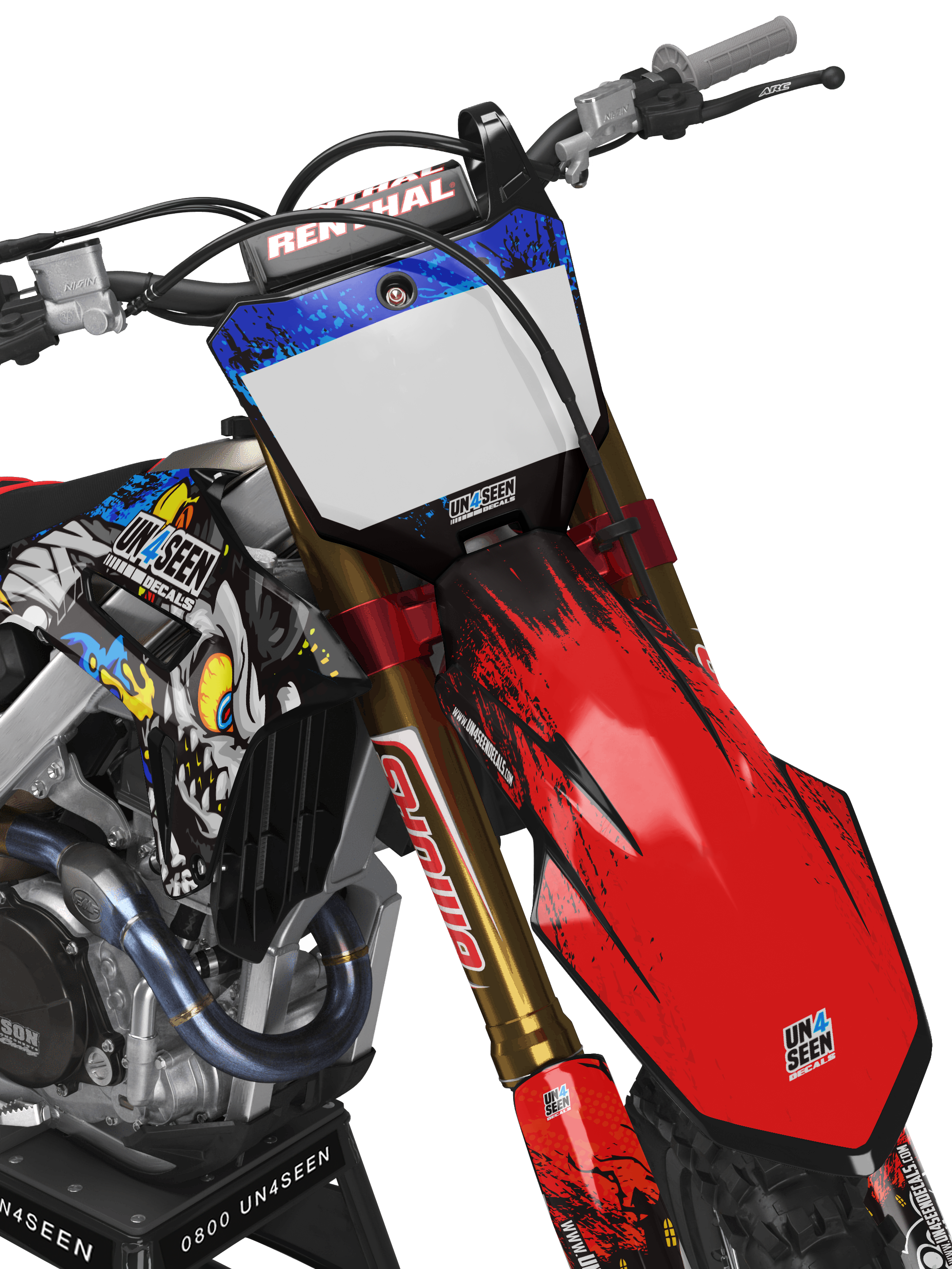 Honda Zombie Graphics Kit -  Mickymouse
