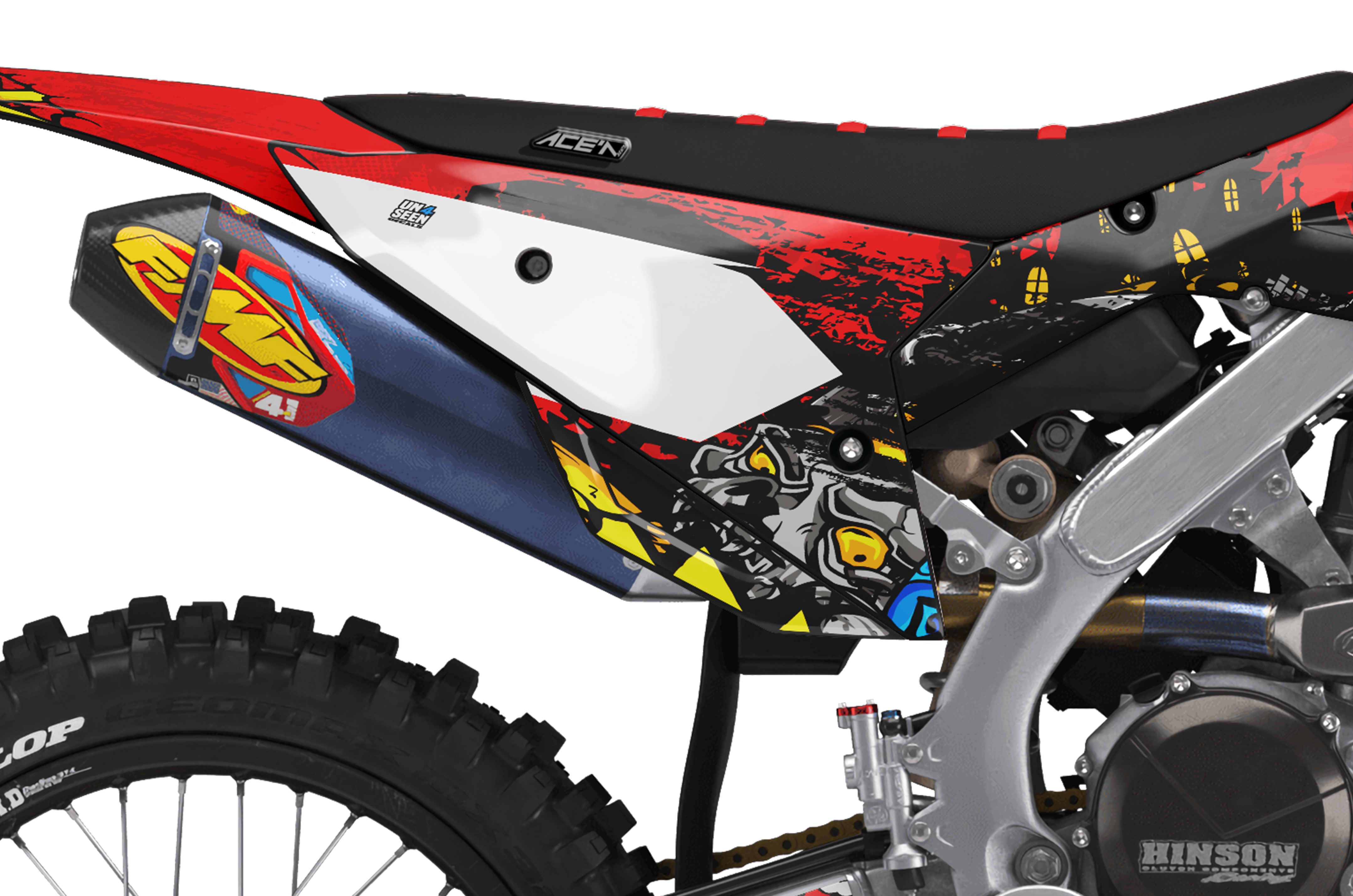 Honda Zombie Graphics Kit -  Bob The Builder