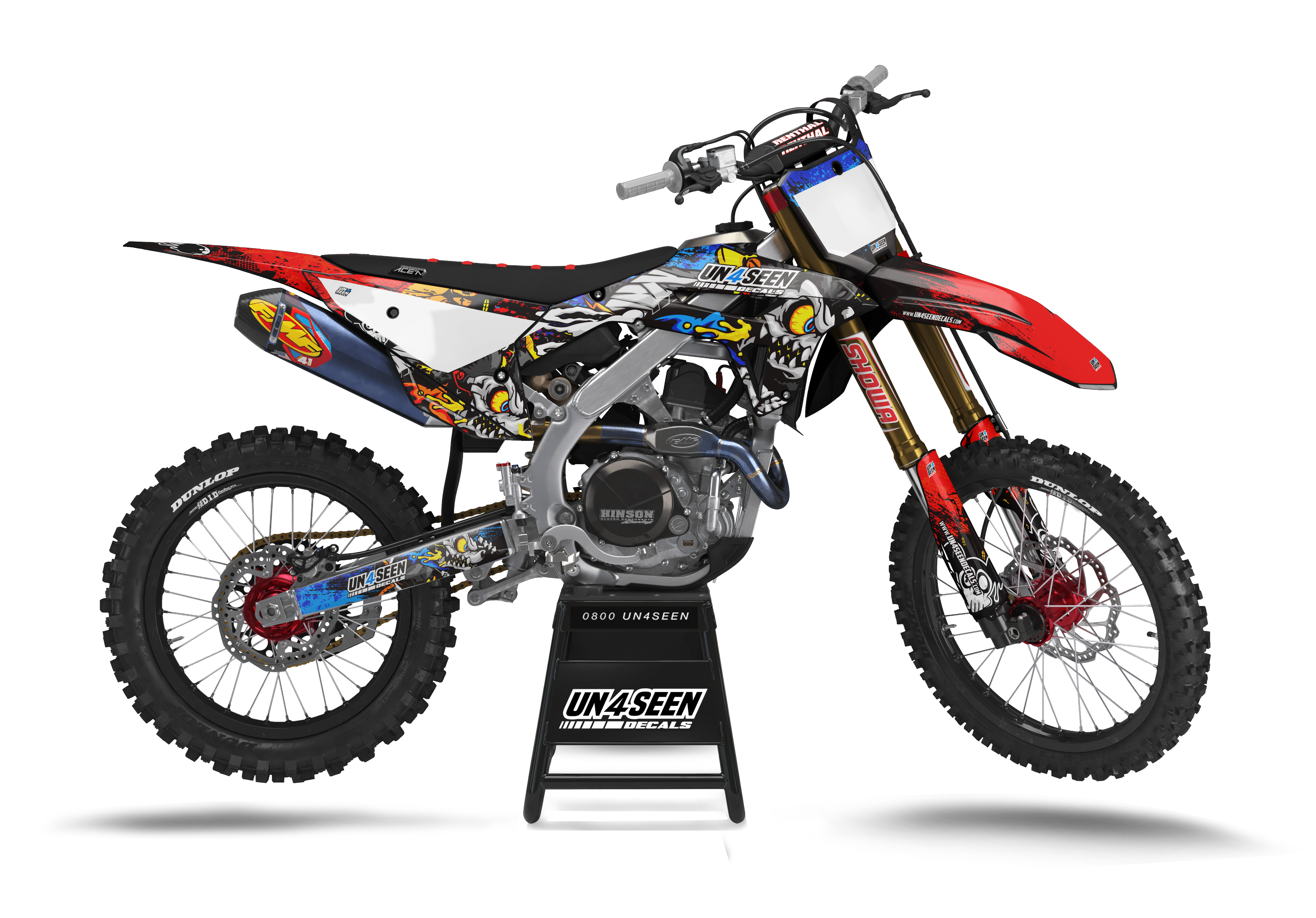 Honda Zombie Graphics Kit -  Mickymouse