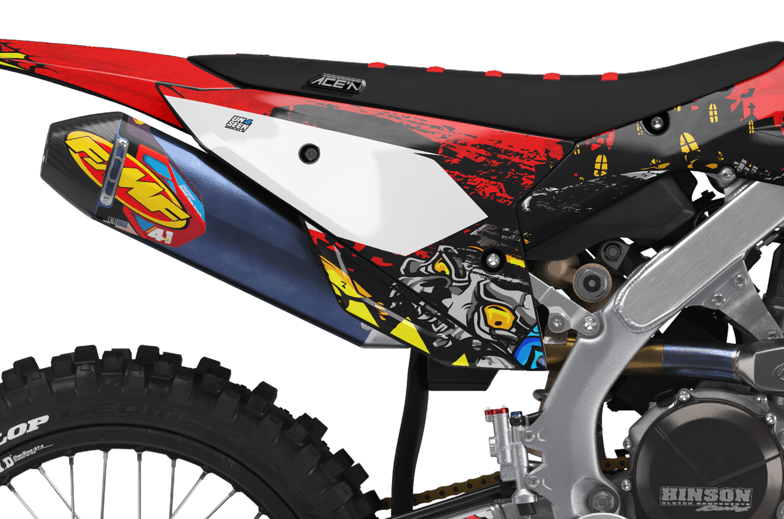 Honda Zombie Graphics Kit -  Bob The Builder