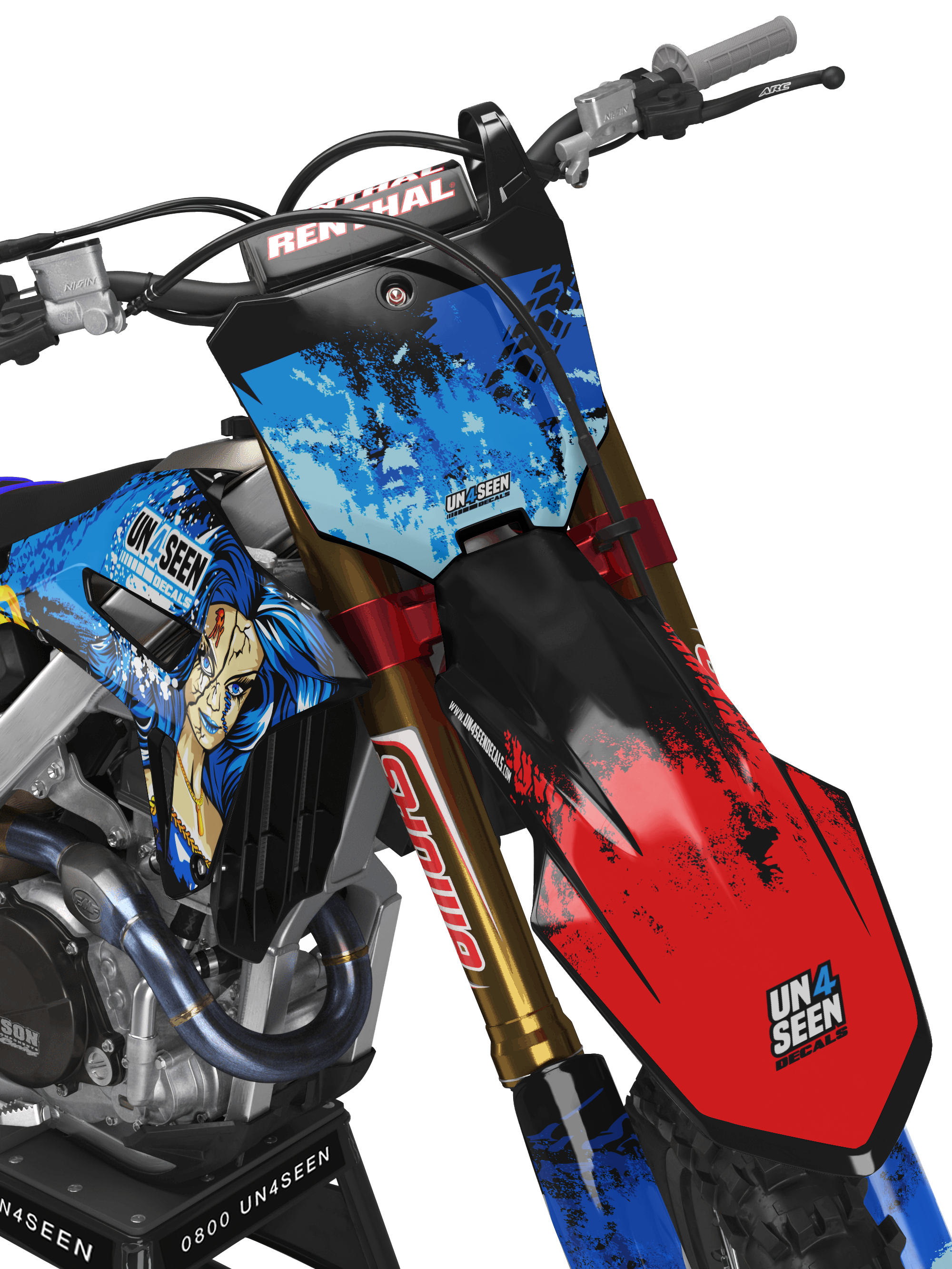 Honda Zombie Graphics Kit -  Barbie