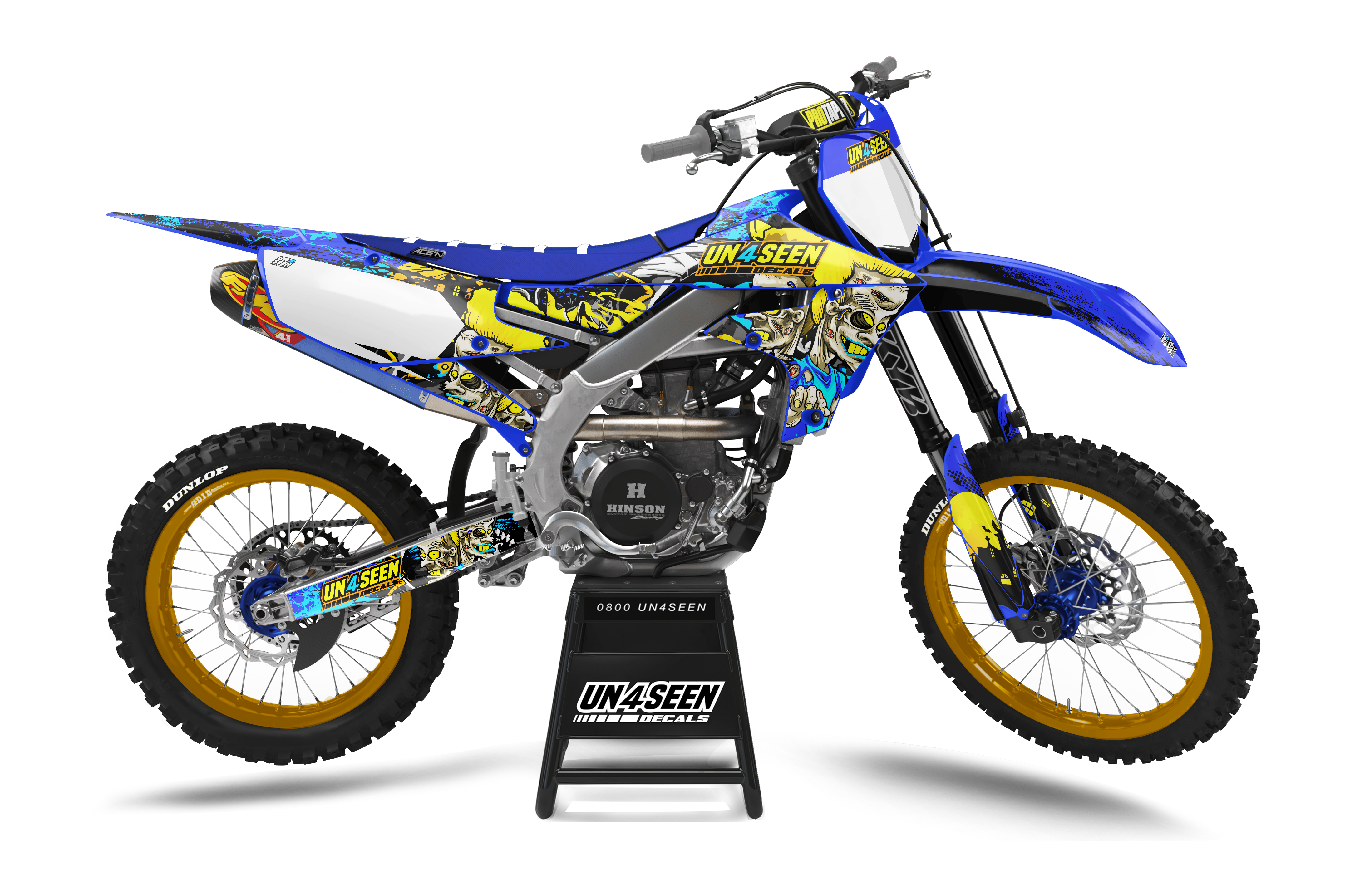 Yamaha Zombie Graphics Kit -  Beavus & Butthead