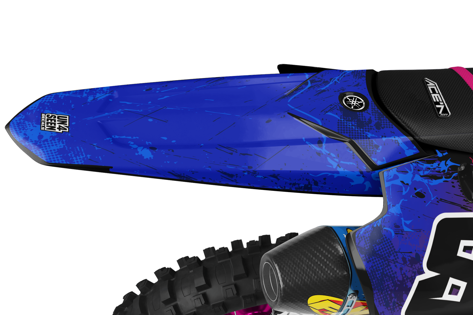 Yamaha Crank  Graphics Kit -  Mexico Rainbows