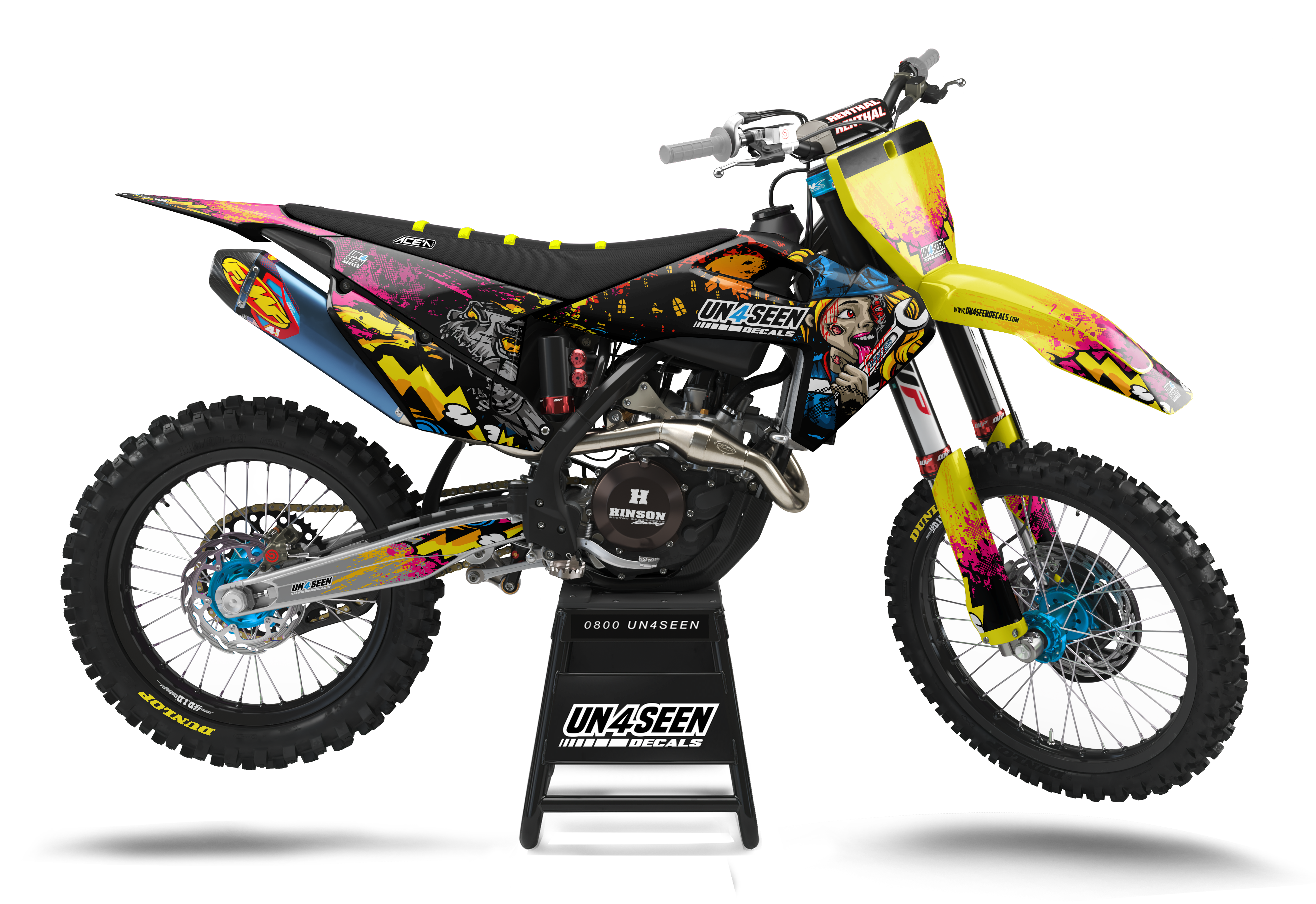 Husqvarna Zombie Graphics Kit -  Builder