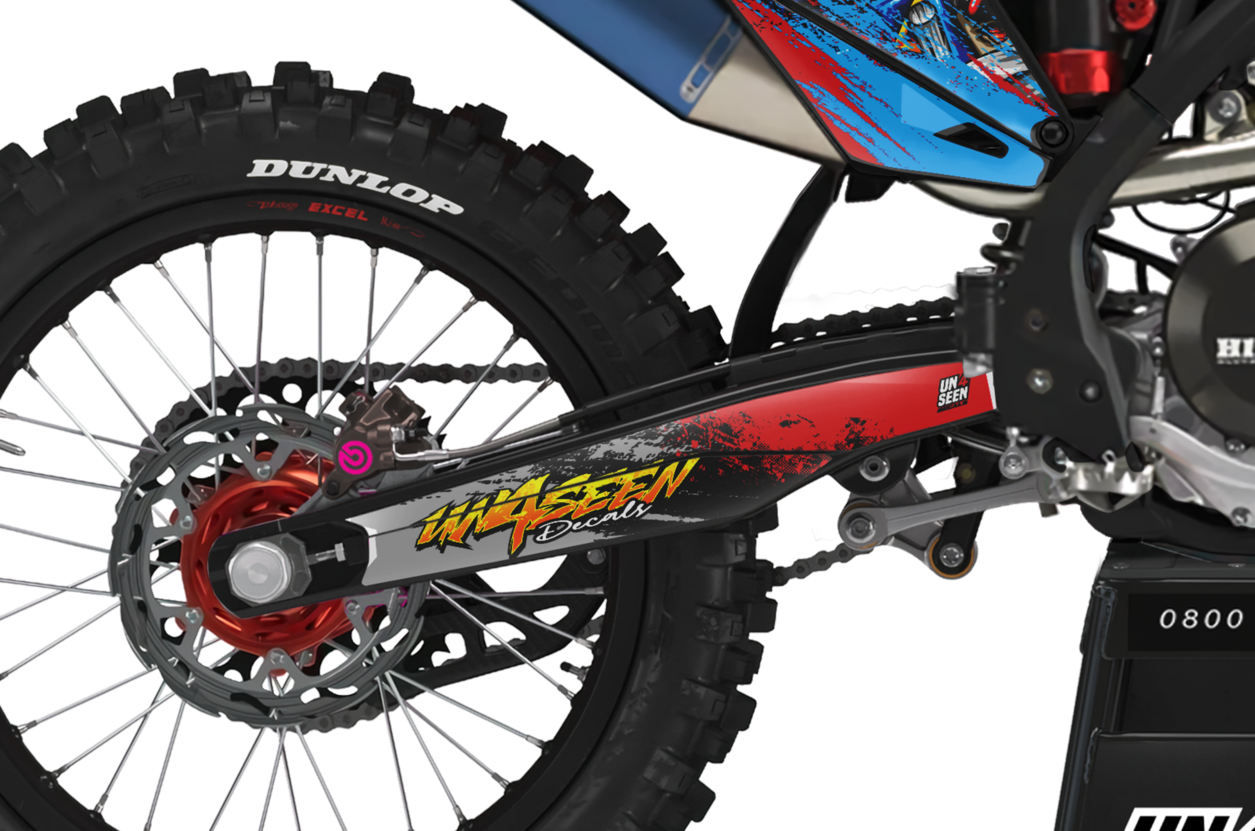 GasGas Zombie Graphics Kit -  Superman