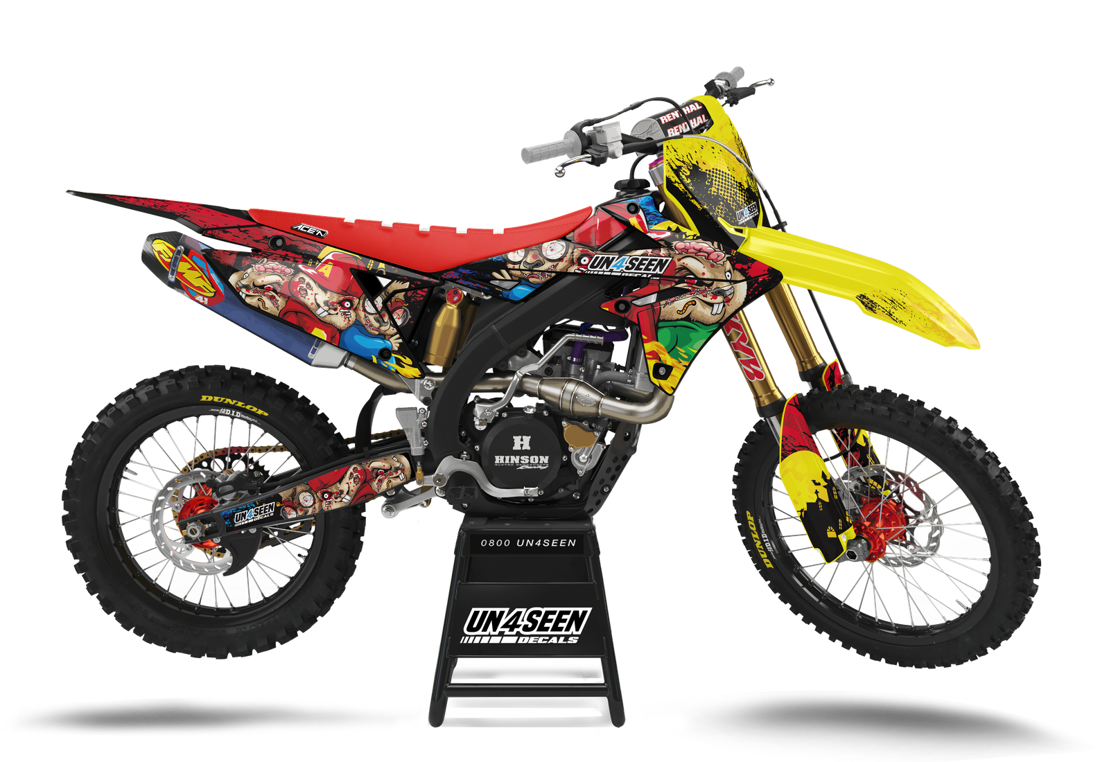 Suzuki Zombie Graphics Kit -  Alvin & The Chipmunks