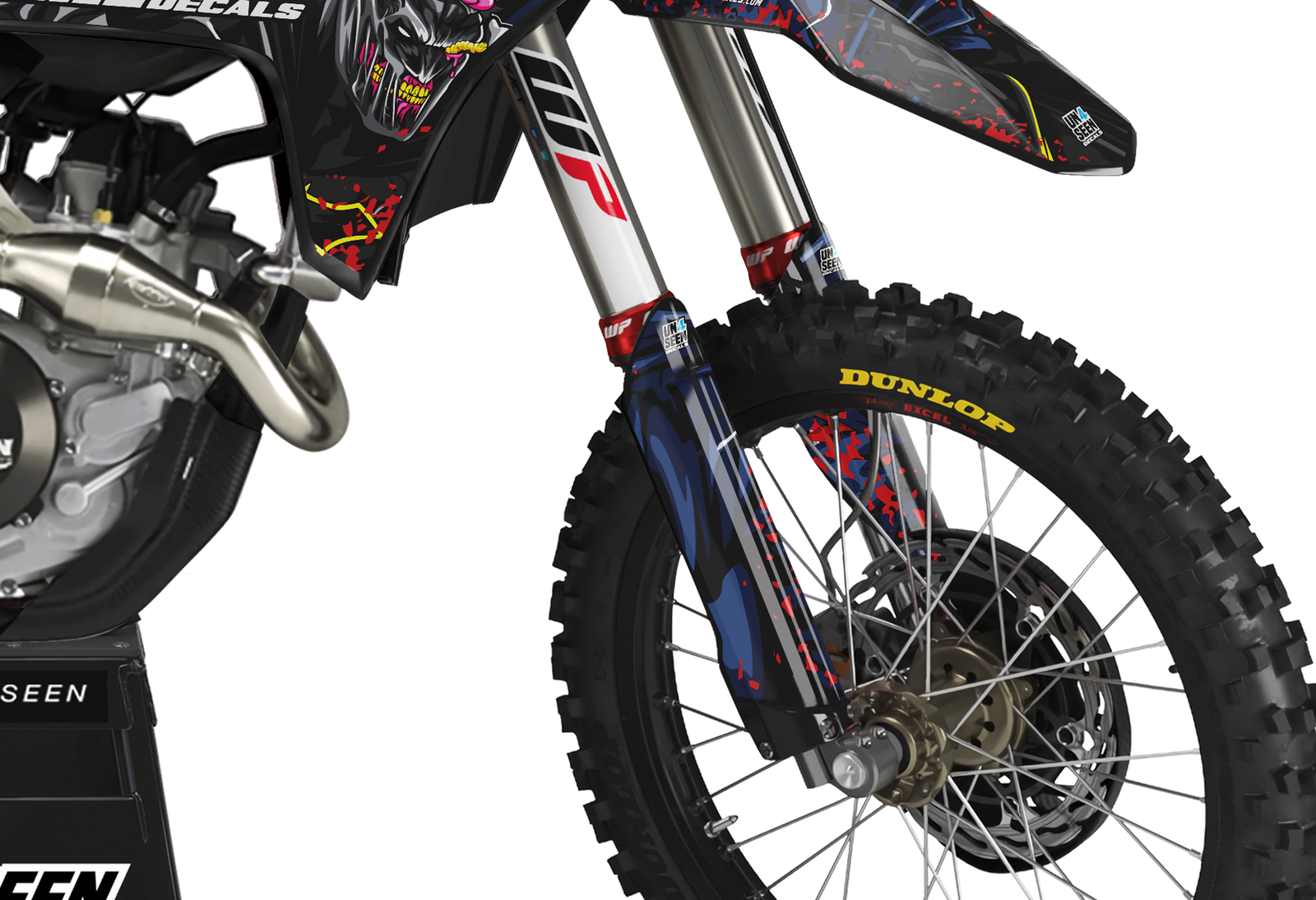 GasGas Zombie Graphics Kit -  Batman
