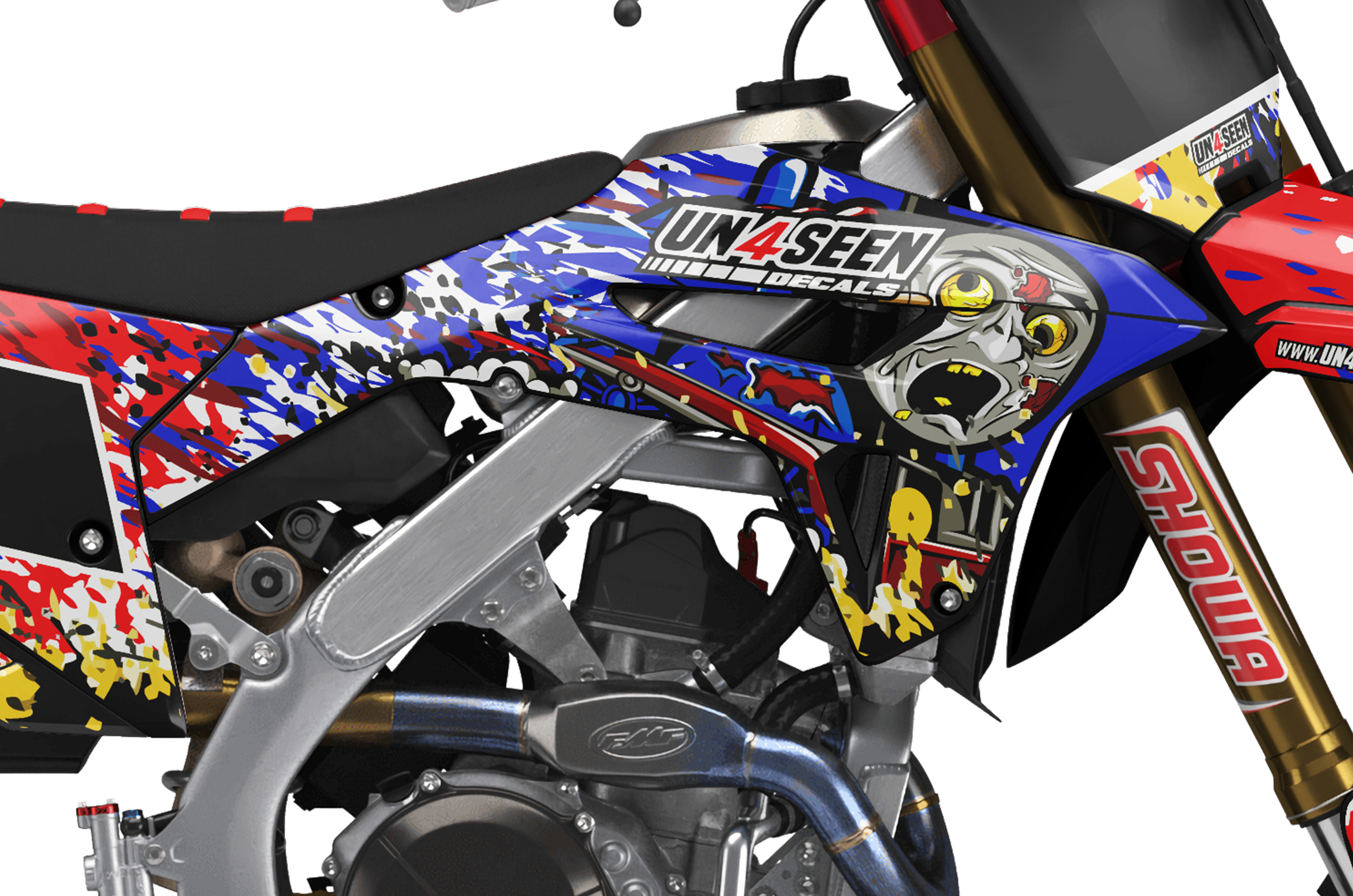 Honda Zombie Graphics Kit -  Thomas