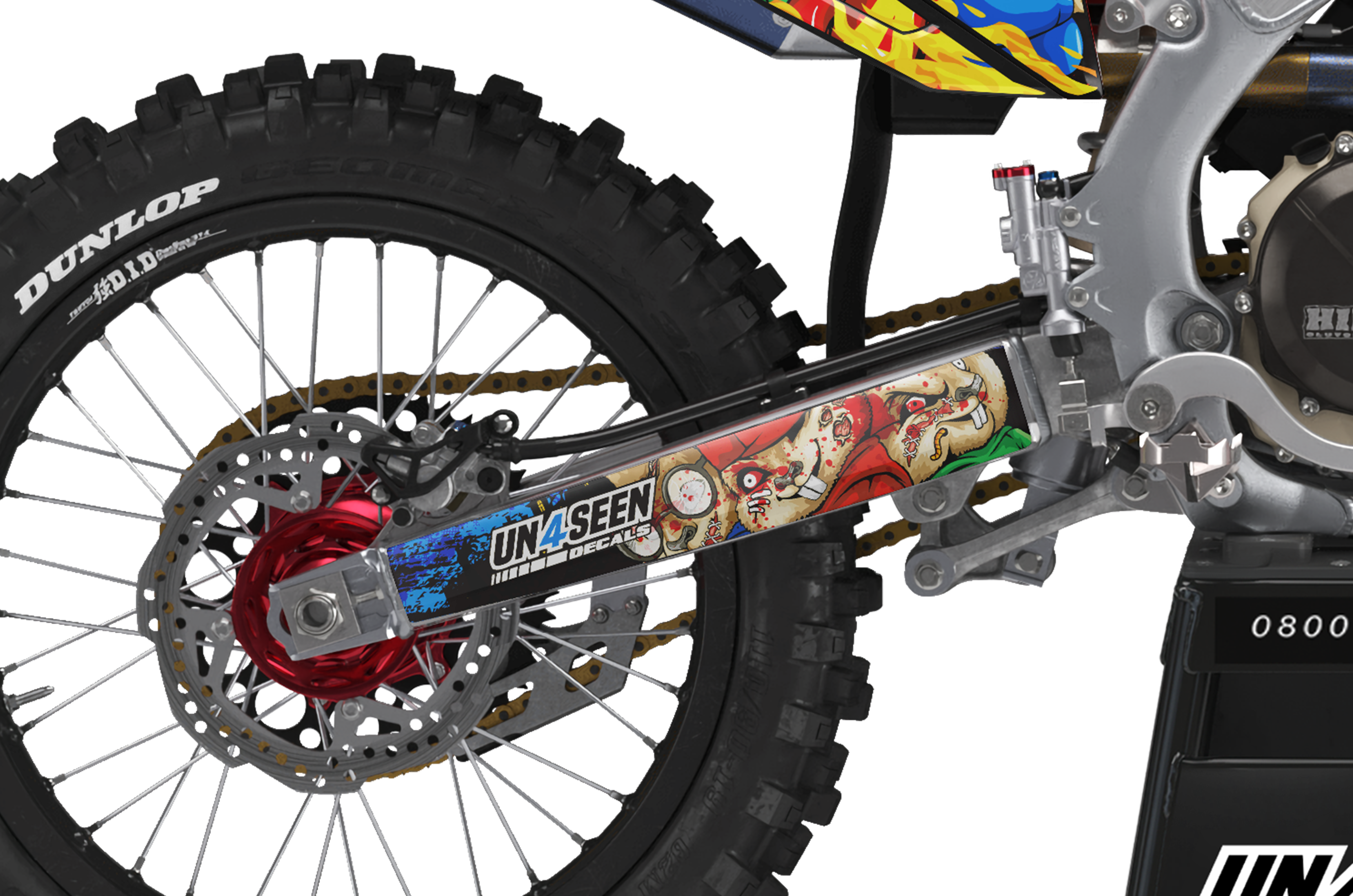 Honda Zombie Graphics Kit -  Alvinn & the Chipmunks