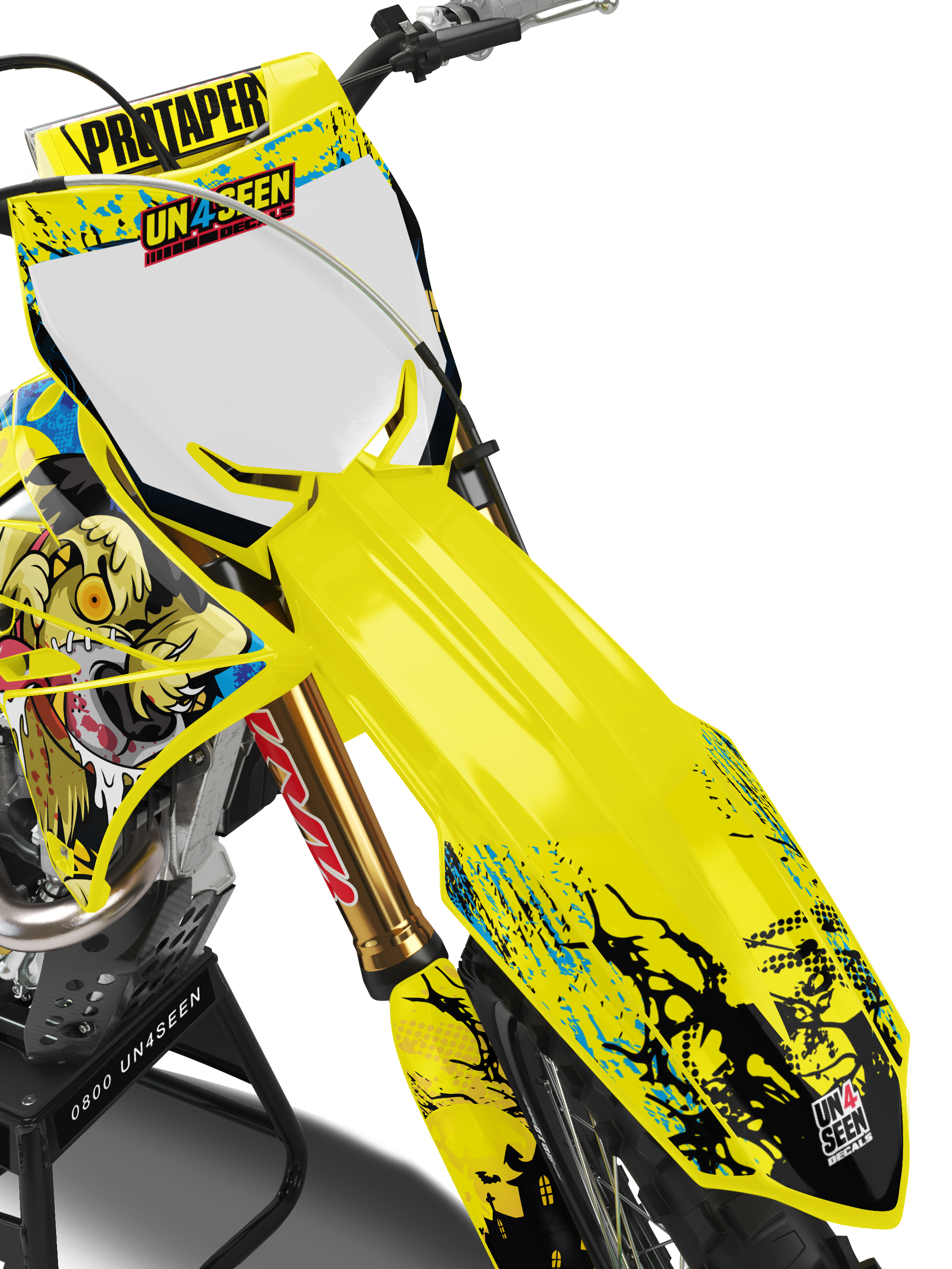 Suzuki Zombie Graphics Kit -  Mutley