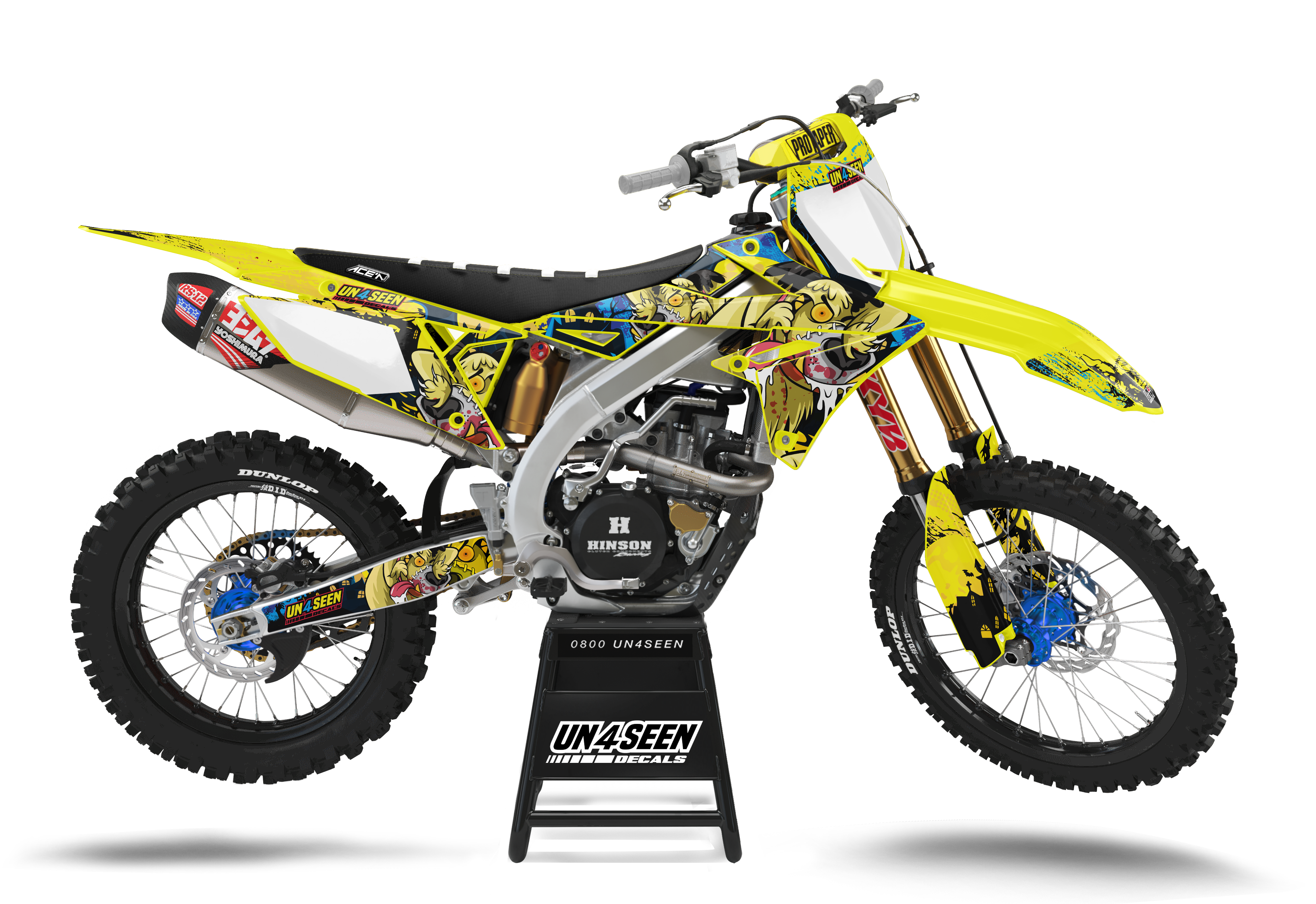 Suzuki Zombie Graphics Kit -  Mutley