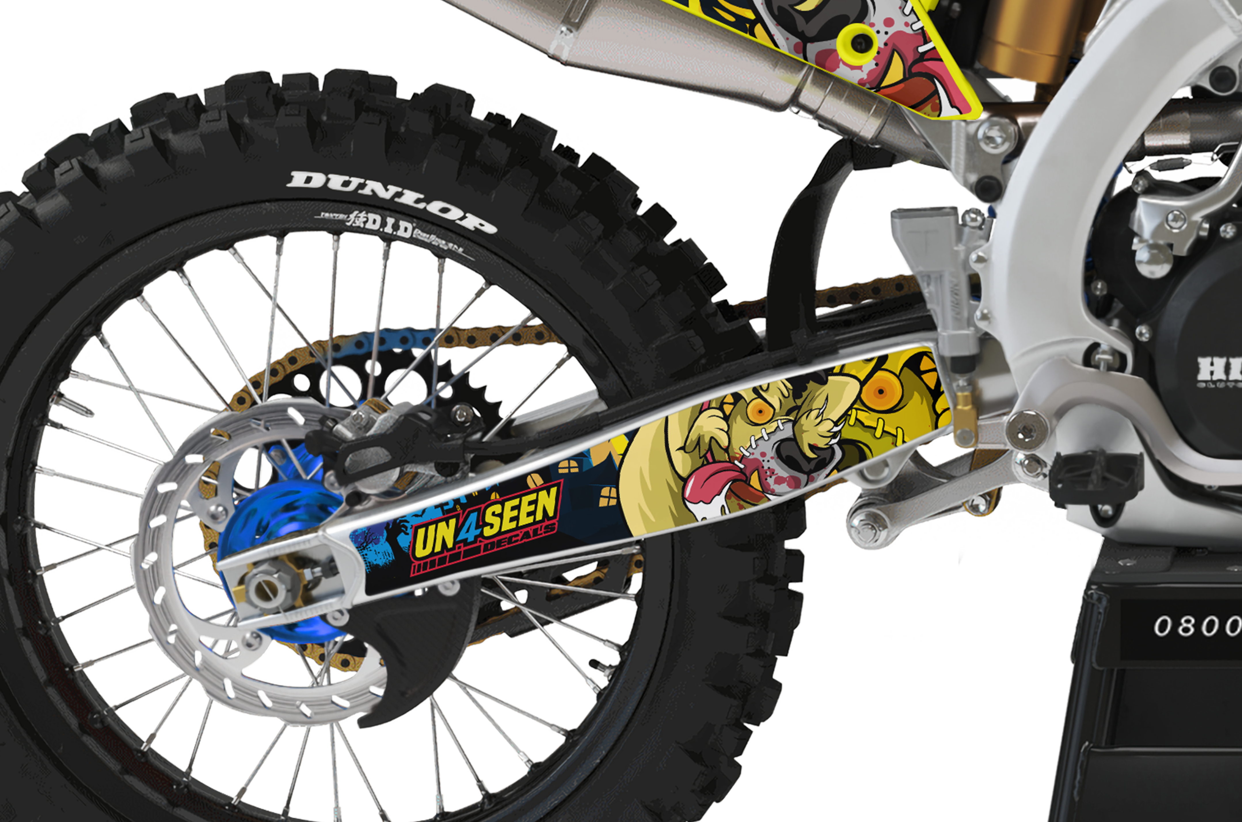 Suzuki Zombie Graphics Kit -  Mutley