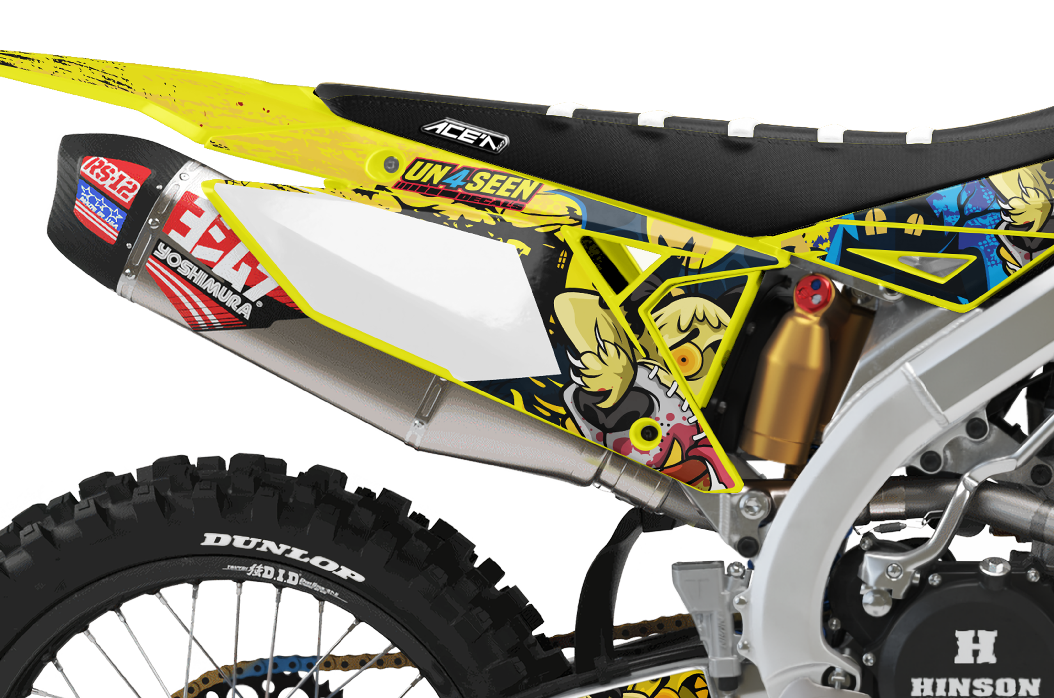 Suzuki Zombie Graphics Kit -  Mutley