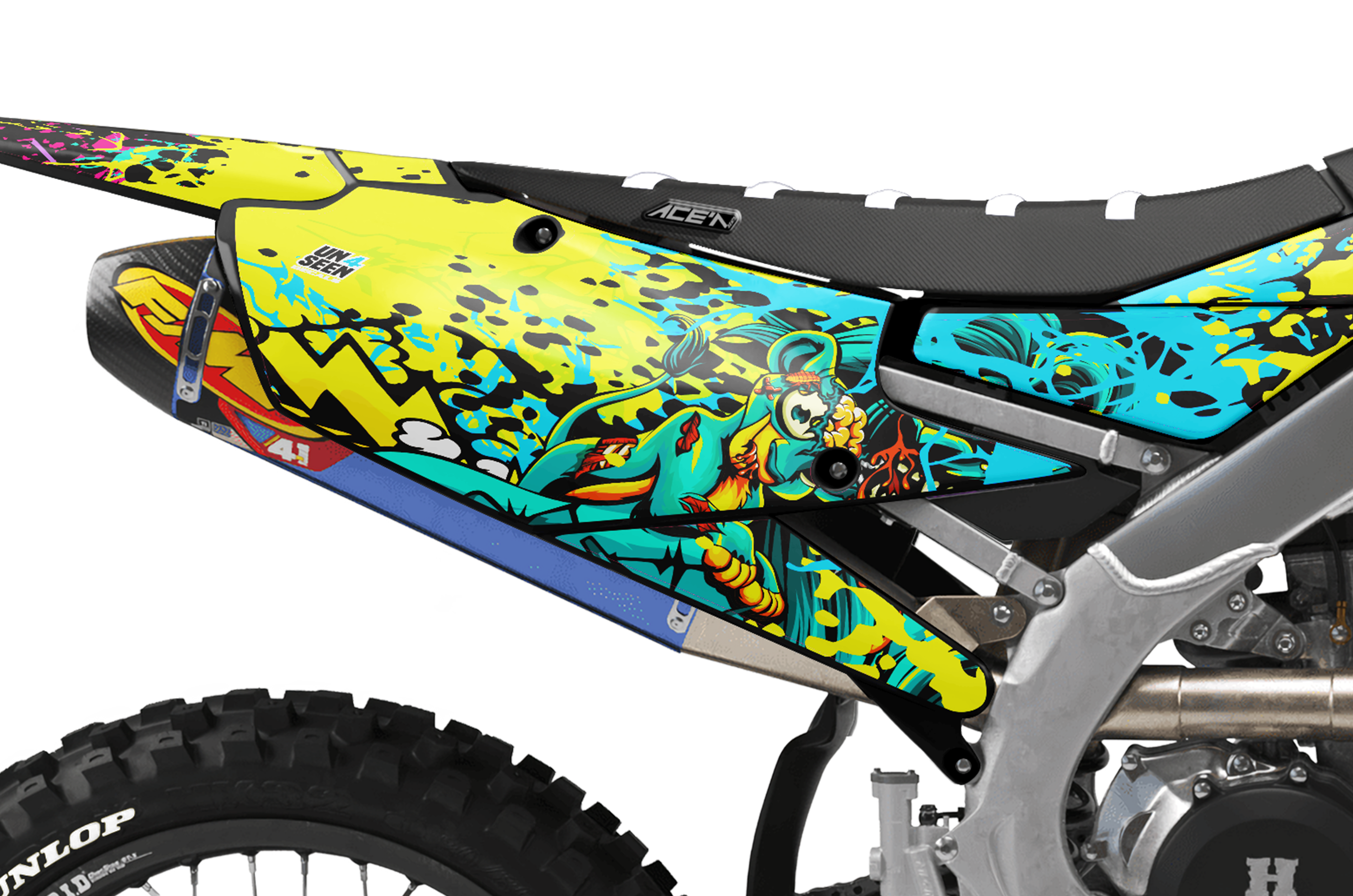 Yamaha Zombie Graphics Kit -  Lion King