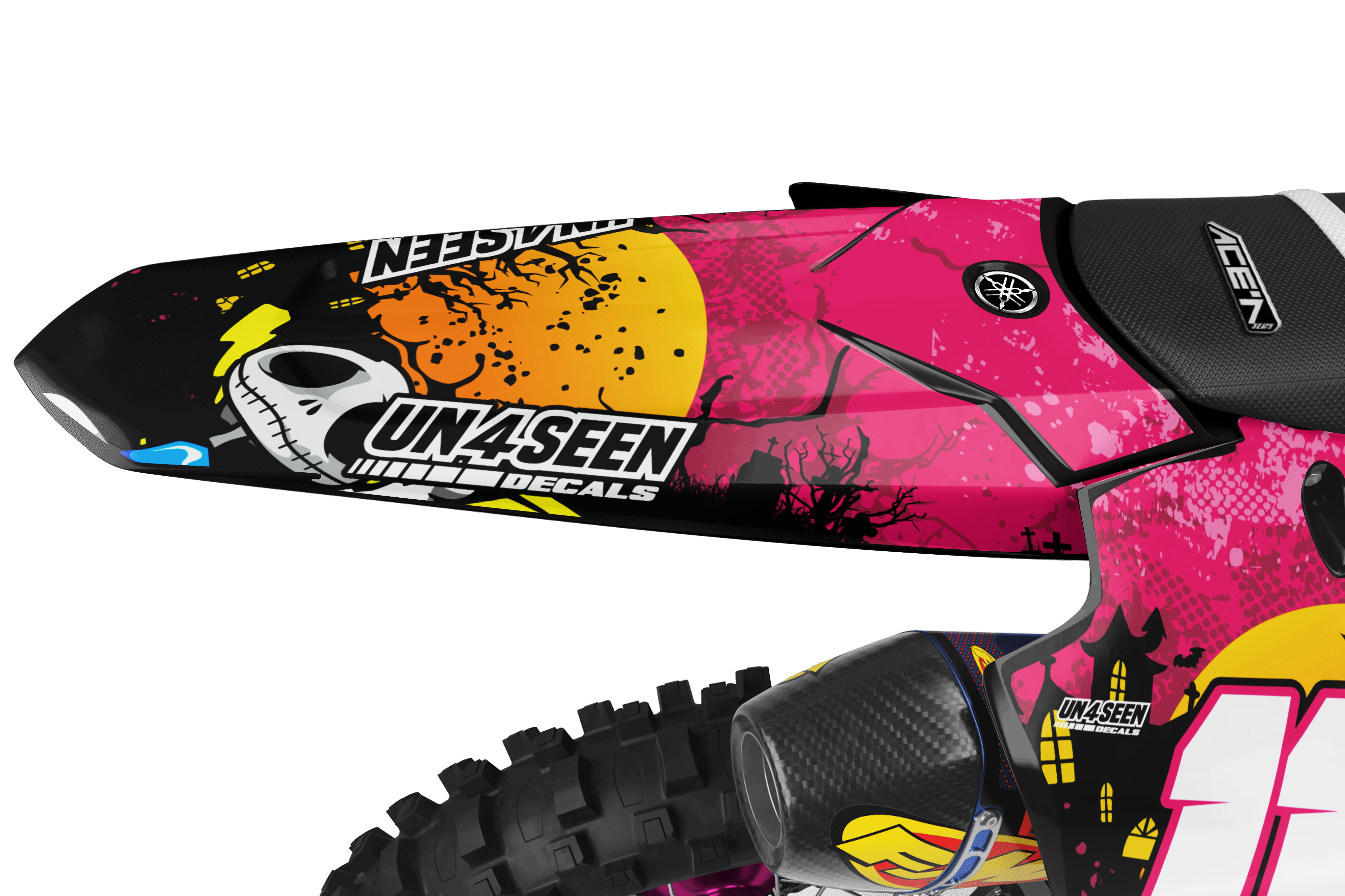 Yamaha Zombie Graphics Kit - Hello Kitty